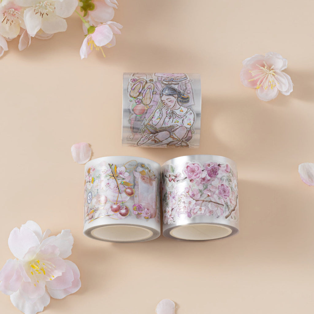 Hinoki - ‘Into the Spring’ PET Decorative Tape