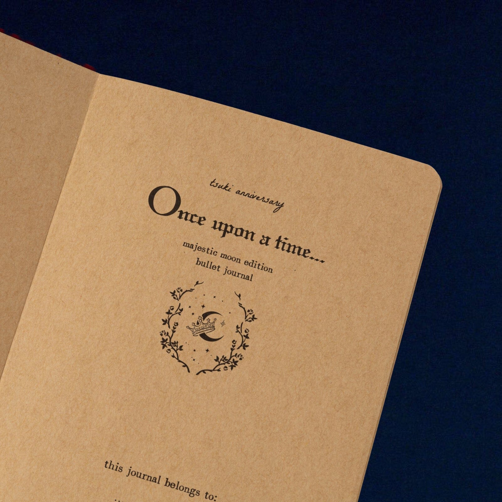 Tsuki ‘Majestic Moon’ Limited Edition Kraft Paper Bullet Journal in A5 ☾