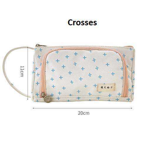 Pouched Stationery Organiser Pencil Case