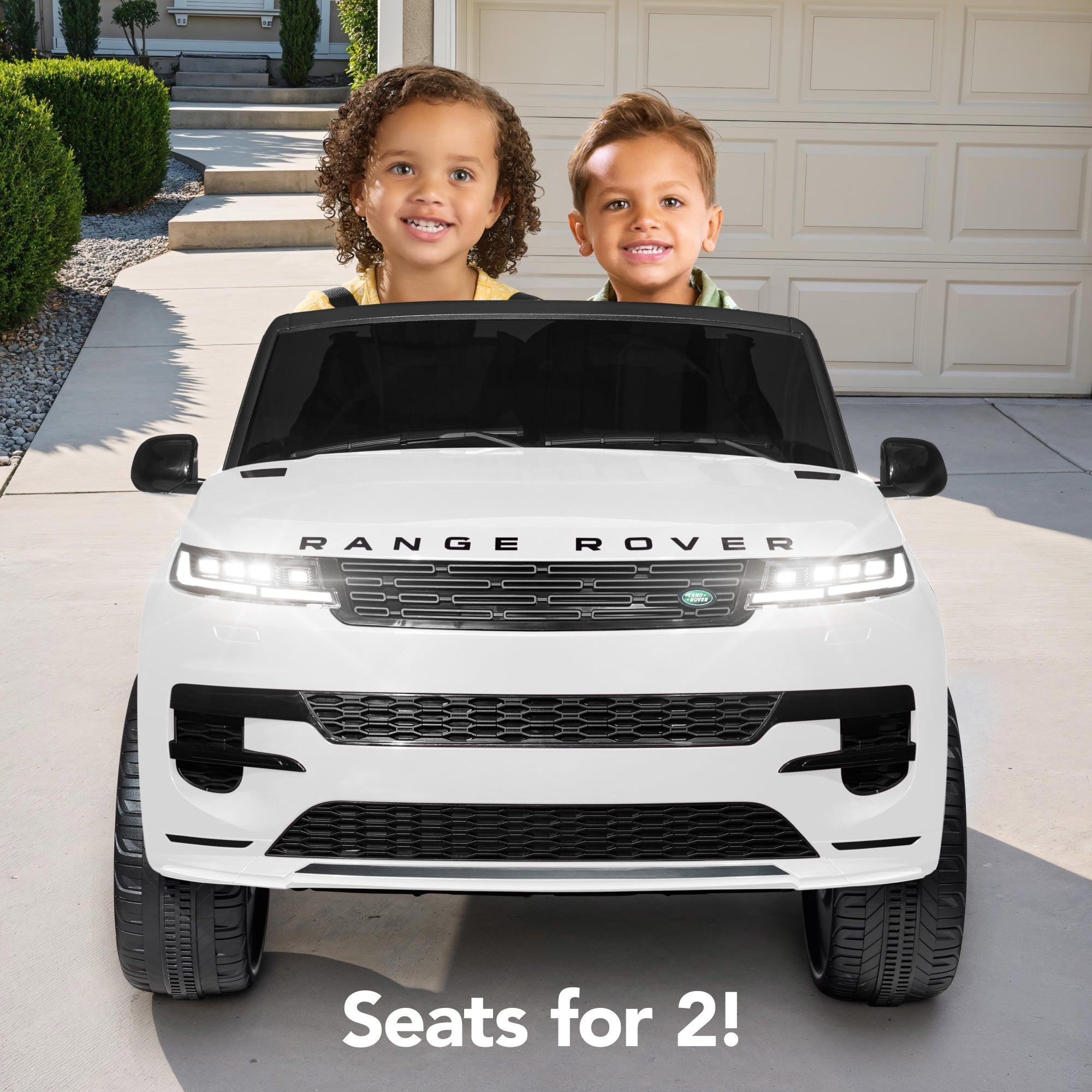 24V 2-Seater Licensed Range Rover Sport Ride-On Car w/ Parent Control