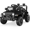12V Kids Ride On Truck w/ Remote Control for Toddlers 3-5,  Safety Harness