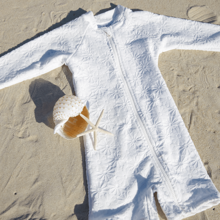 Ari Kids Short Suit - Terry White
