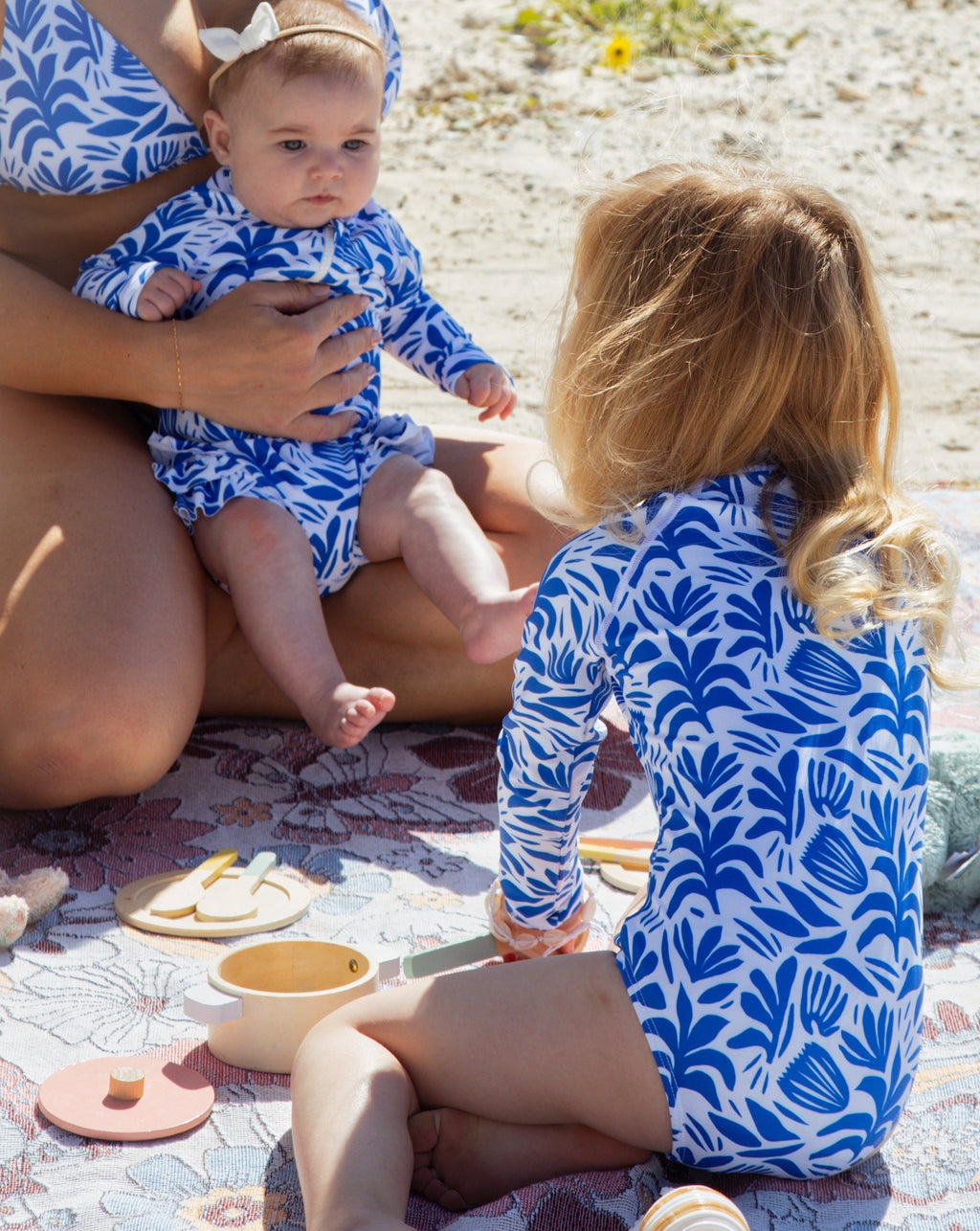 Lola Kids Surf Suit - Santorini