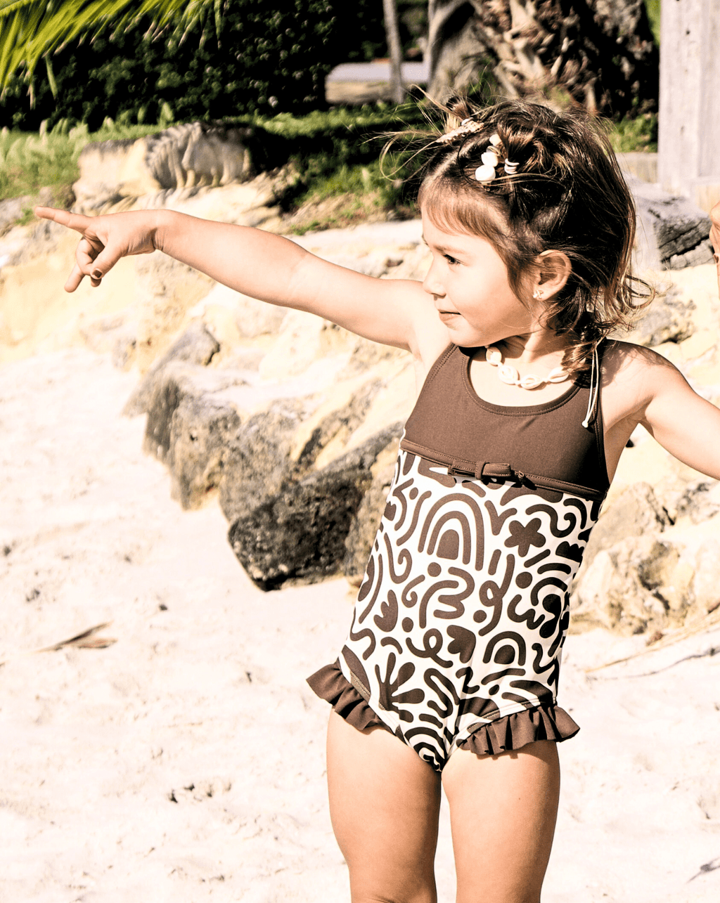 Ellidy Kids Swimsuit - Coco Confetti
