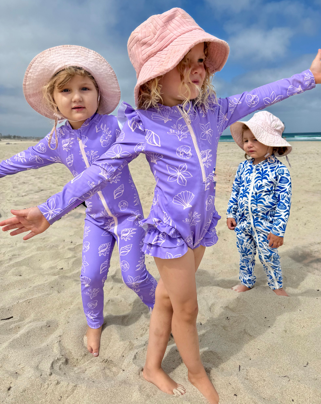 Lola Kids Surf Suit 2.0 - Seashore