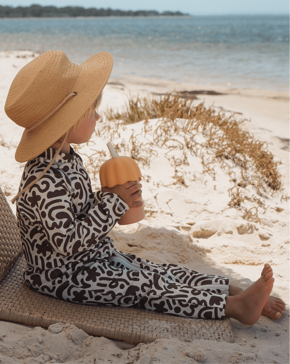 Sidney Full Coverage Kids Swim Suit  - Coco Confetti