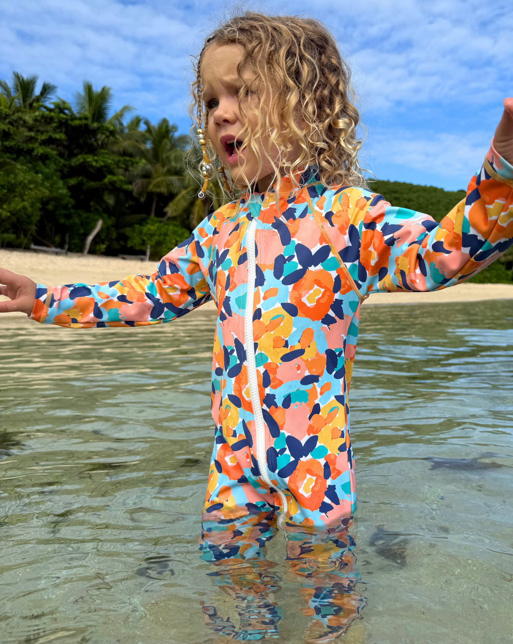 Sidney Full Coverage Kids Swim Suit - Waya Lailai