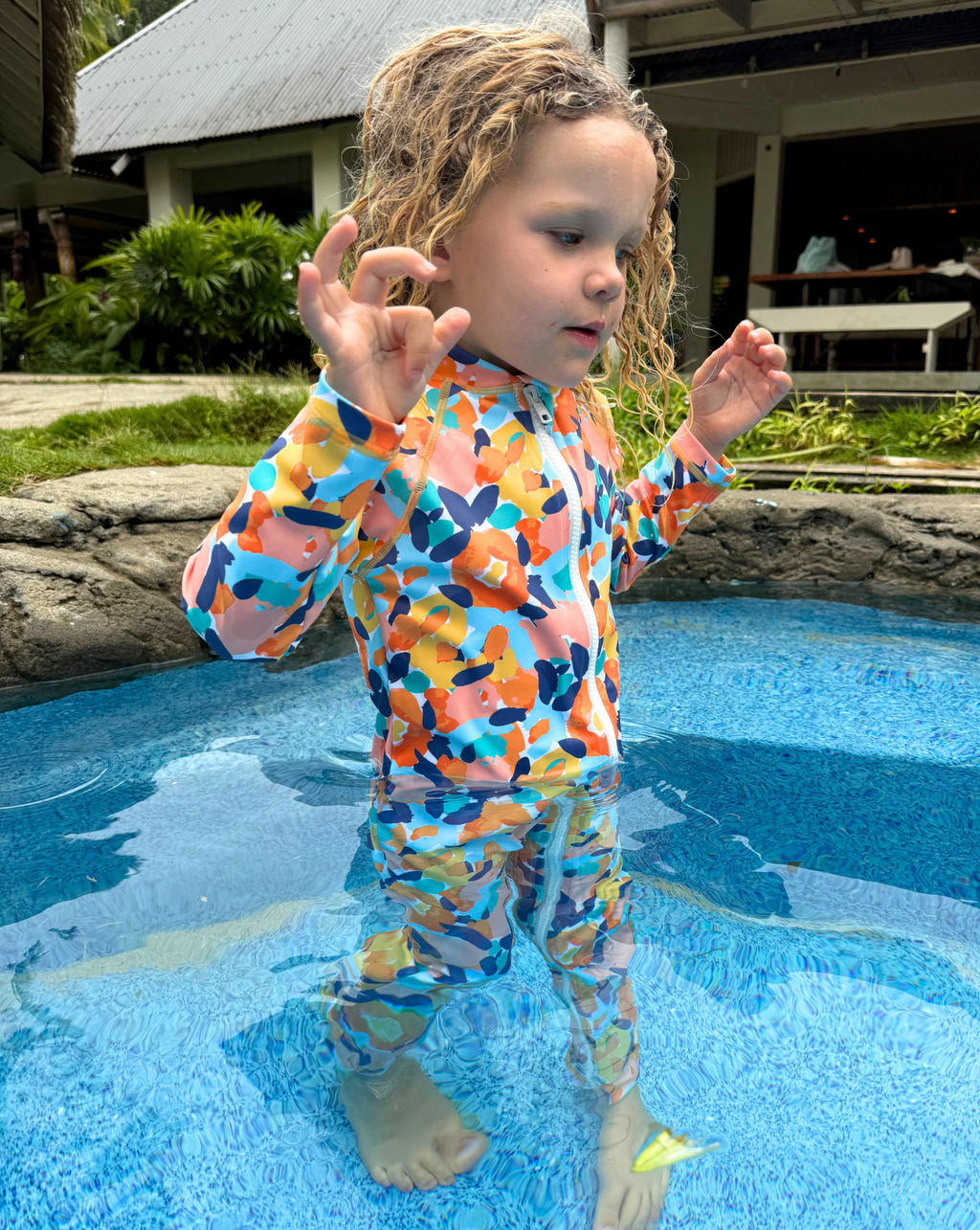 Sidney Full Coverage Kids Swim Suit - Waya Lailai