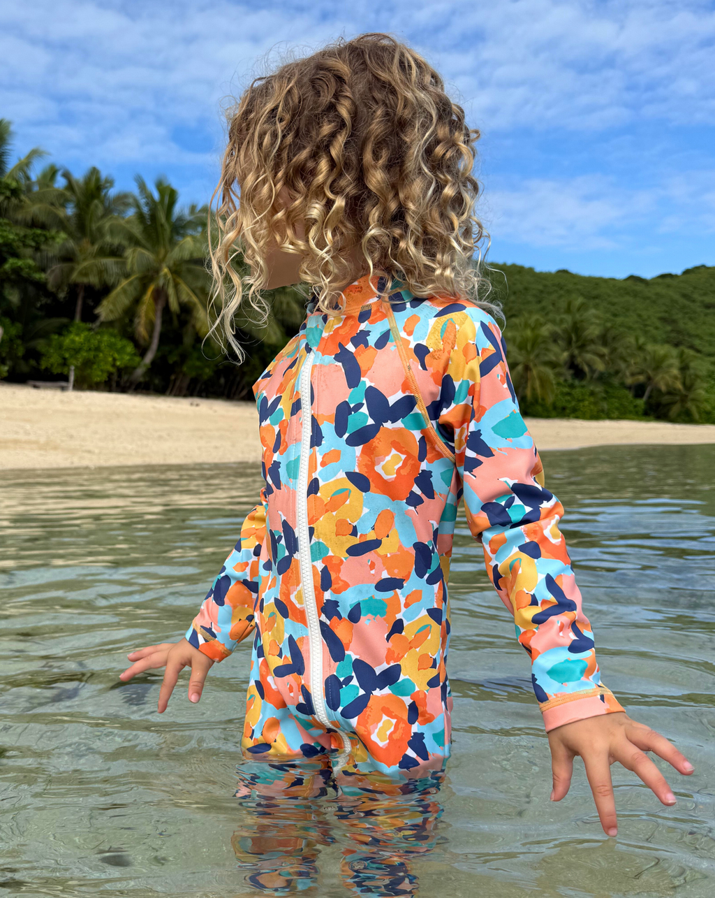 Sidney Full Coverage Kids Swim Suit - Waya Lailai