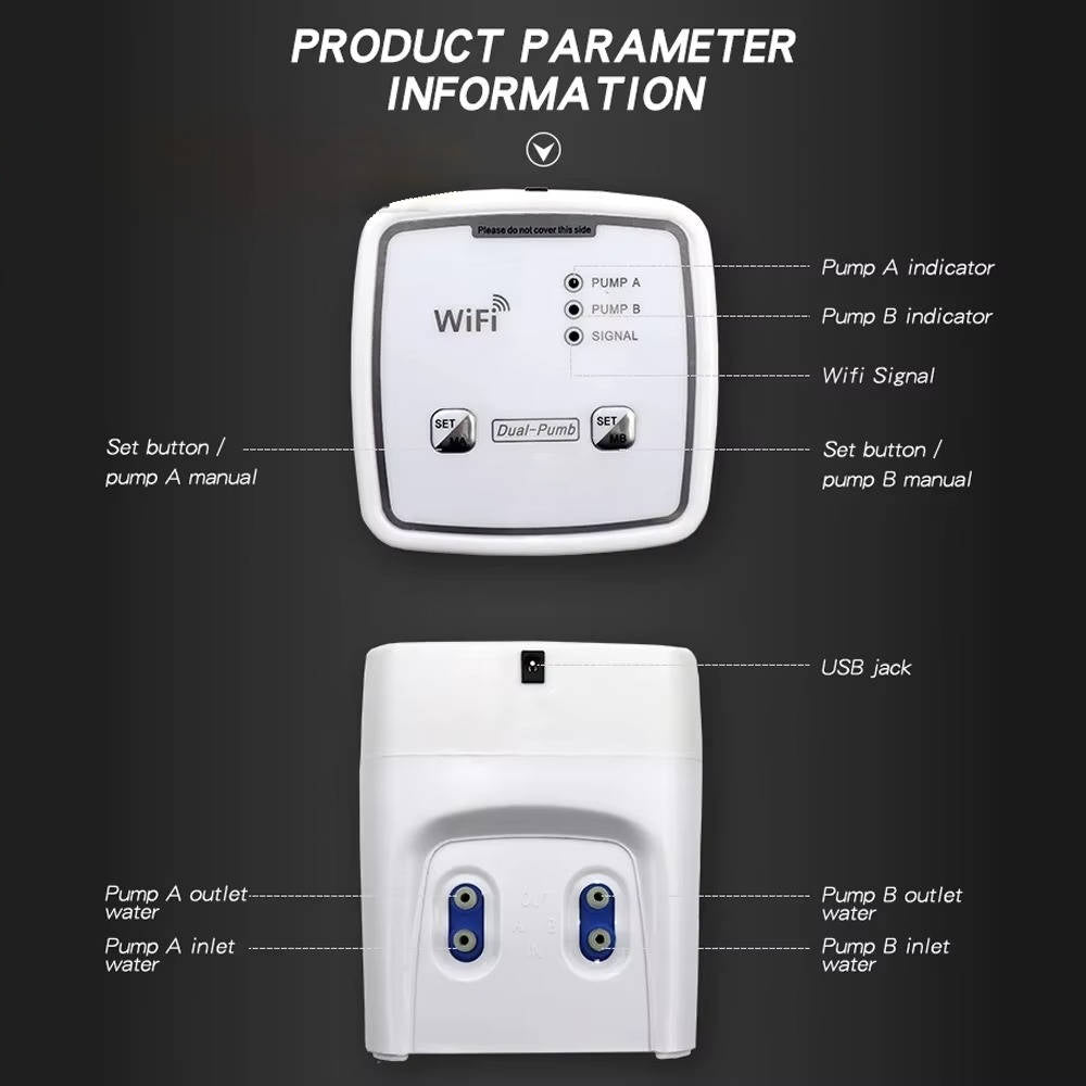 Wifi Smart Automatic Waterer For Plants - Up To 20 Pots
