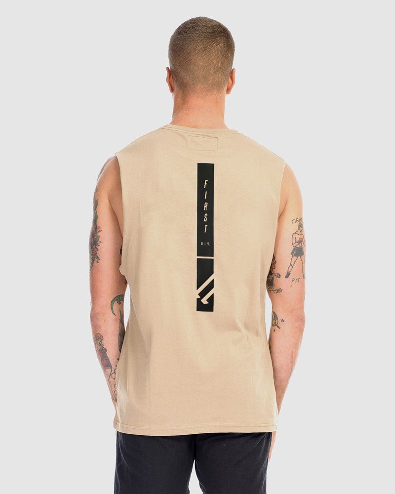 Mens Midfield Tank - Camel