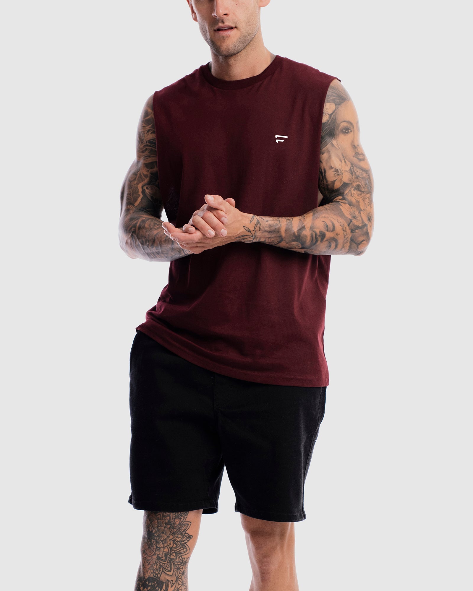 Mens Performance Crest Rise Tank - Ox