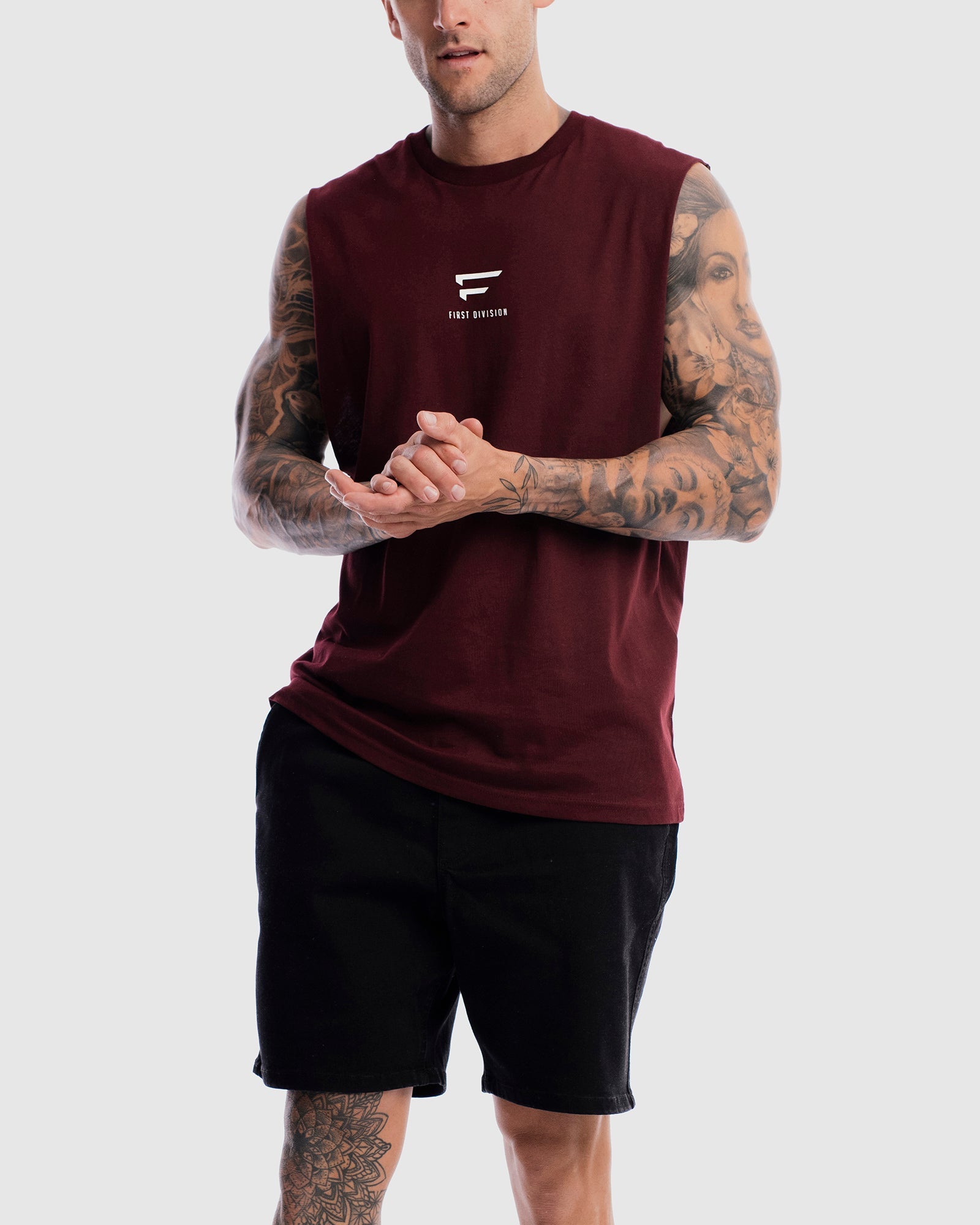 Mens Pro Centre Tank - Ox