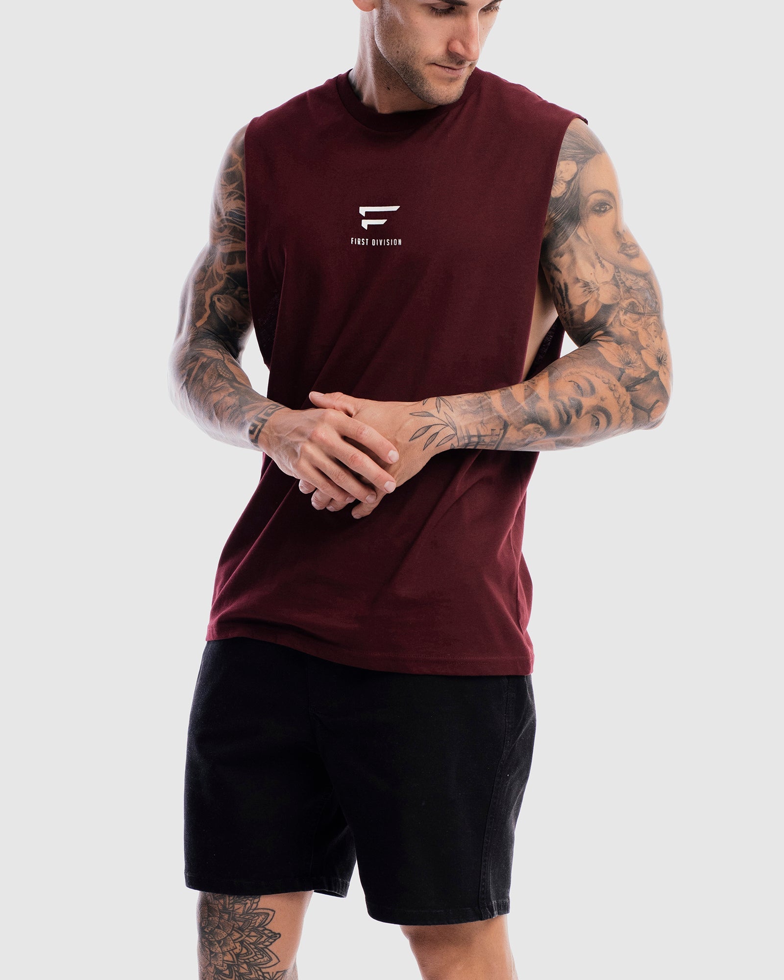 Mens Pro Centre Tank - Ox