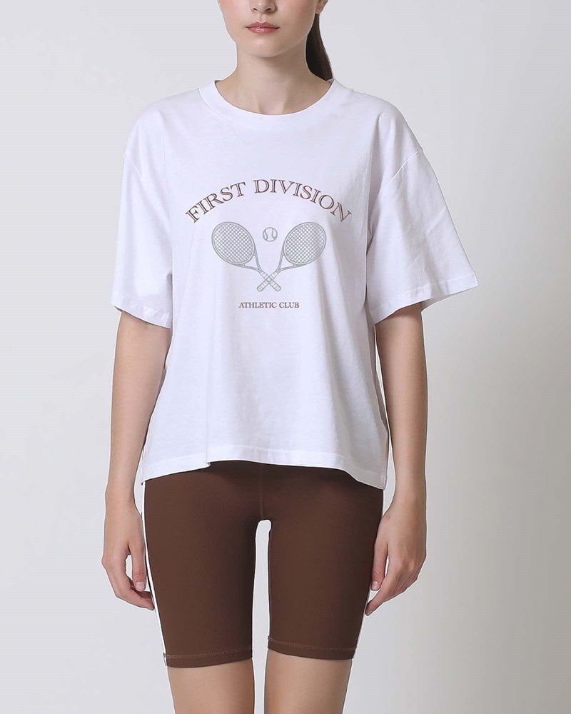 Athletic Club Tee - Beige