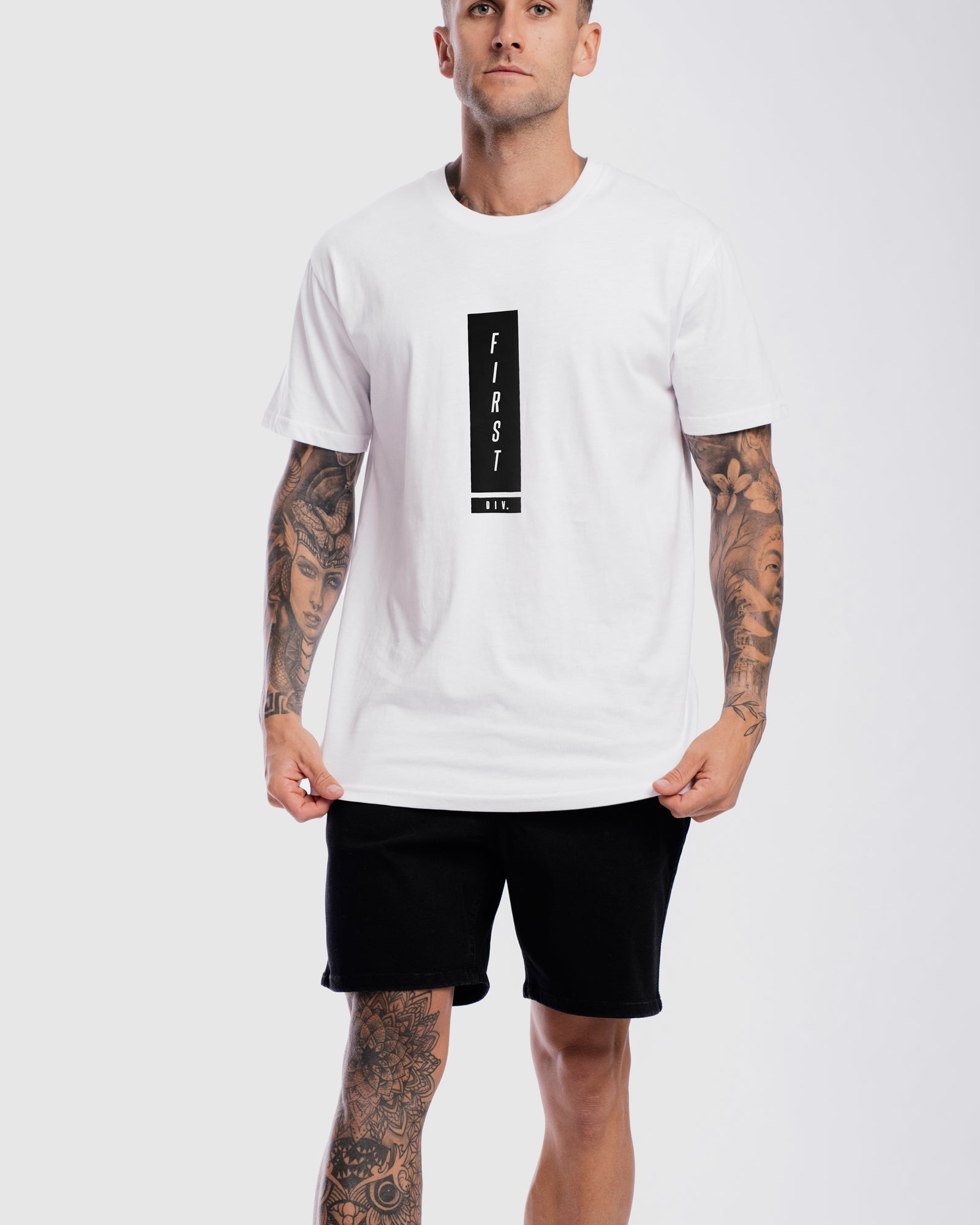 Mens MidField Tee - White