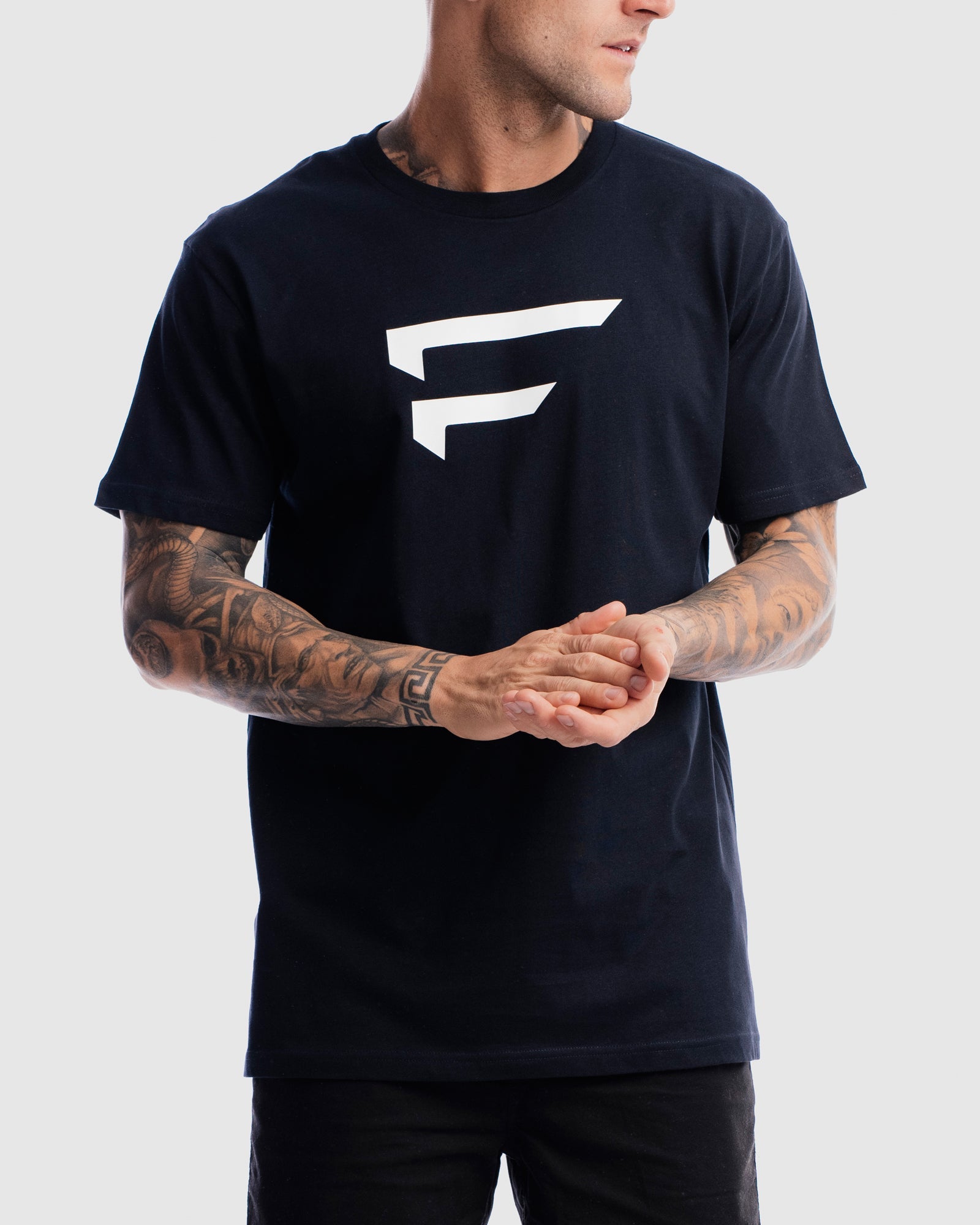 Mens Performance Logo Tee - Ink