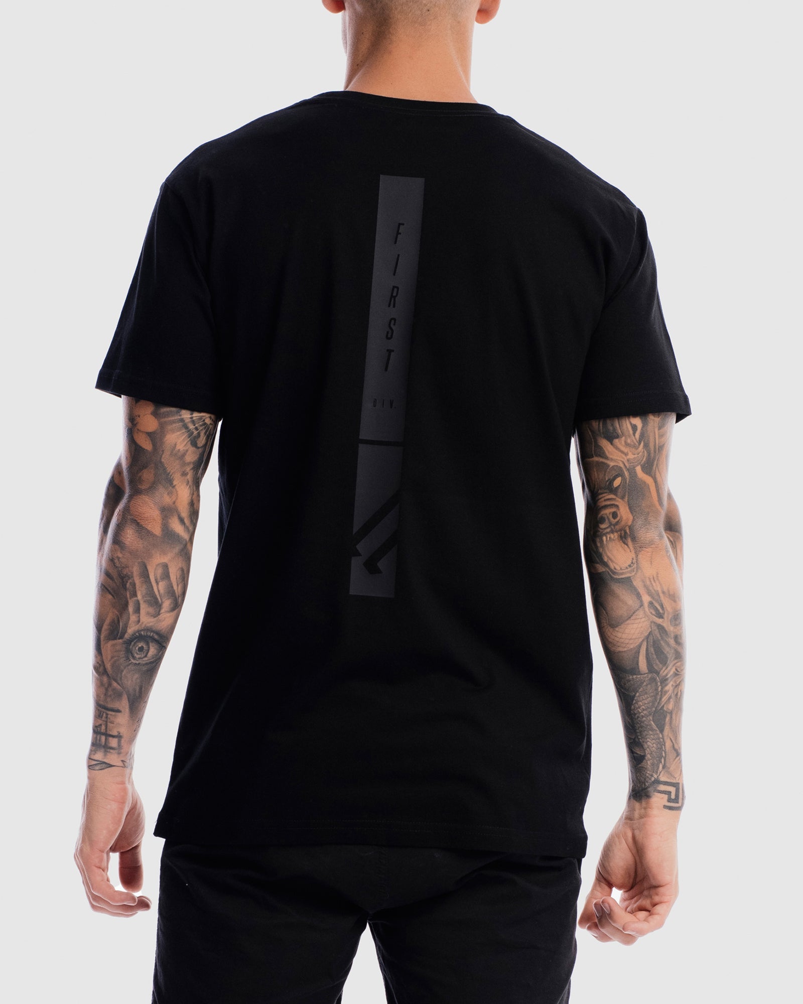 Mens Midfield Mono Tee - Black