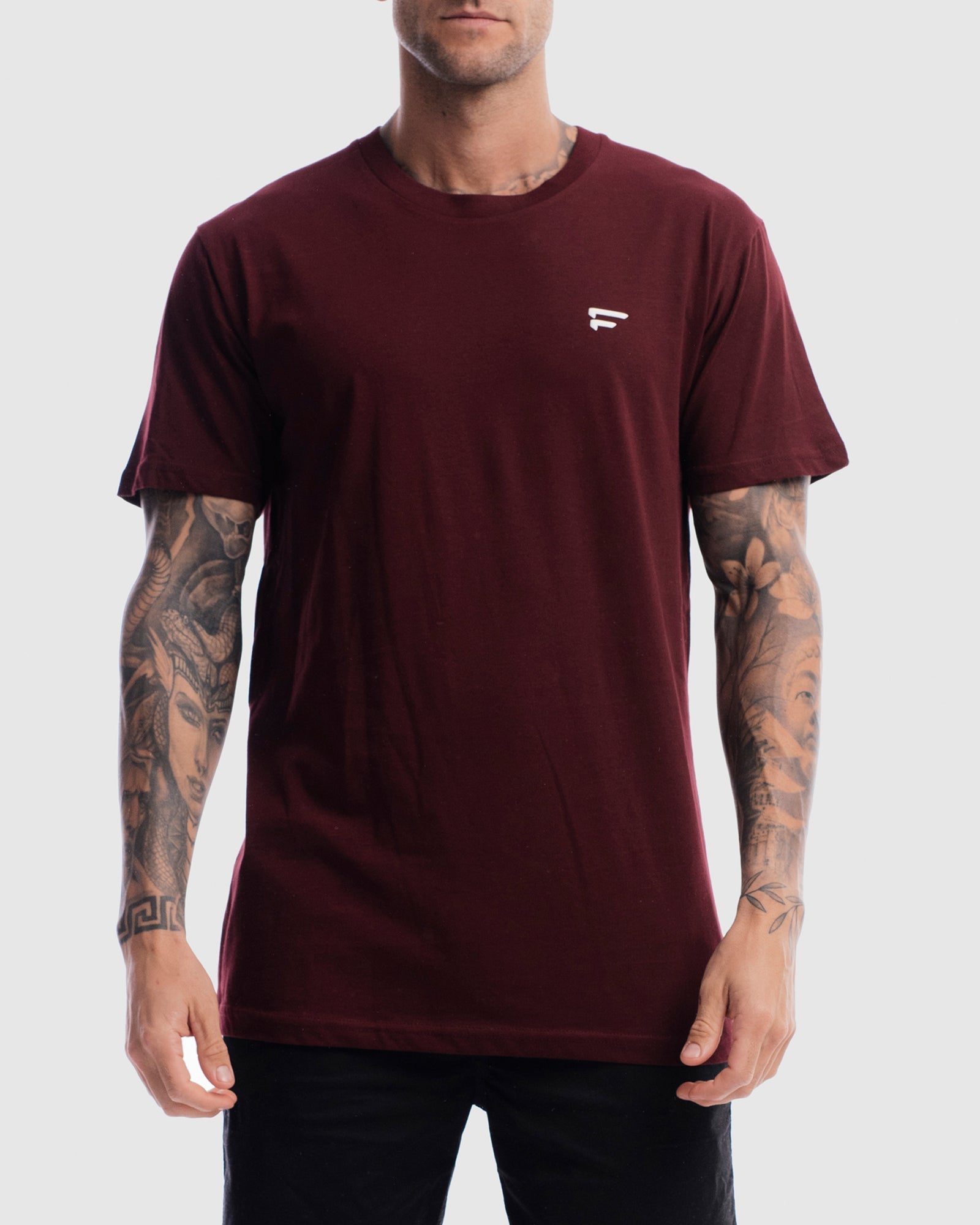 Mens Performance Crest Rise Tee - Ox