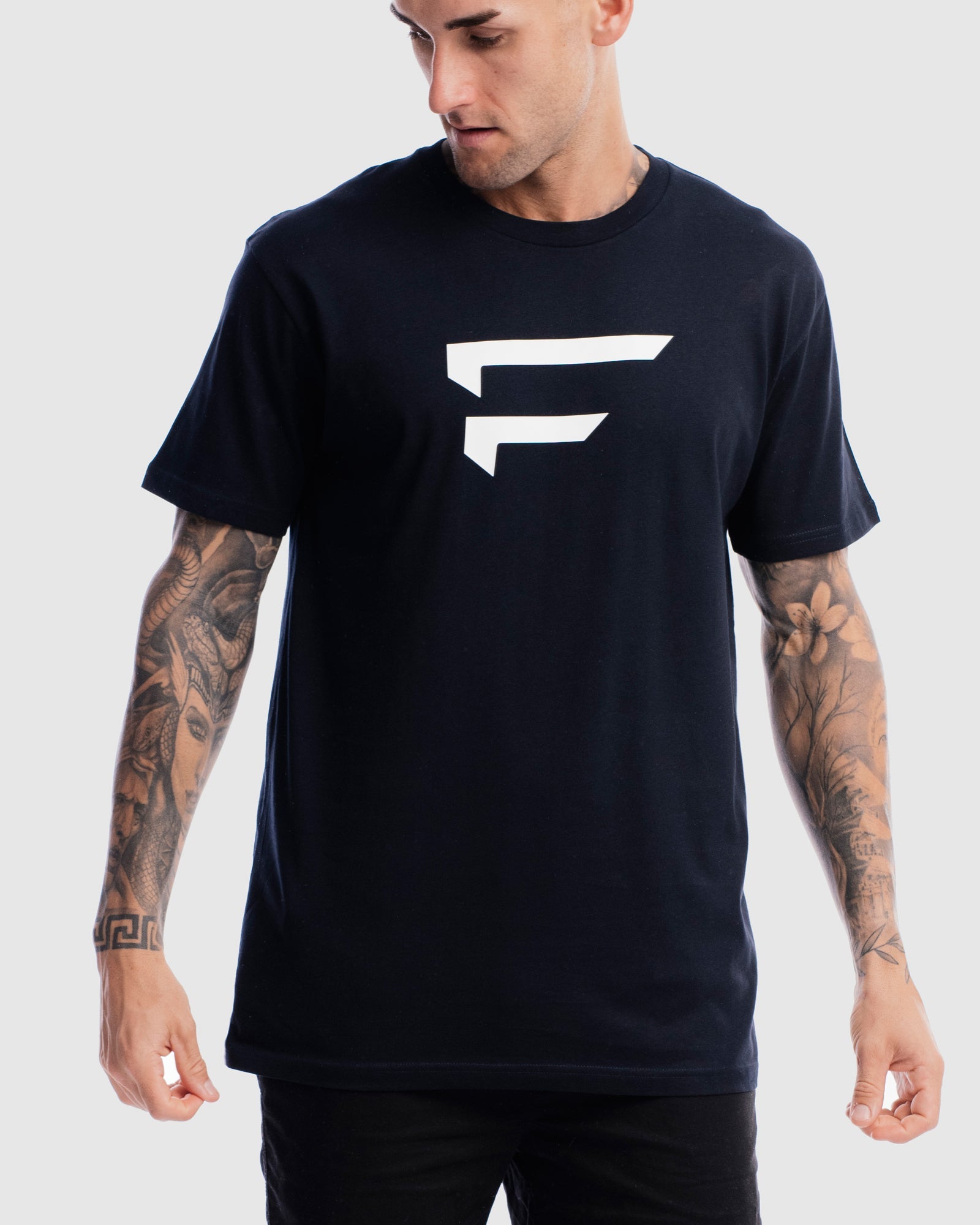 Mens Performance Logo Tee - Ink