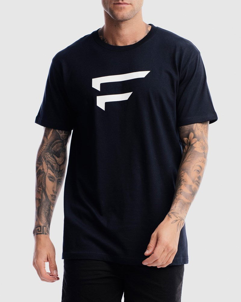 Mens Performance Logo Tee - Ink