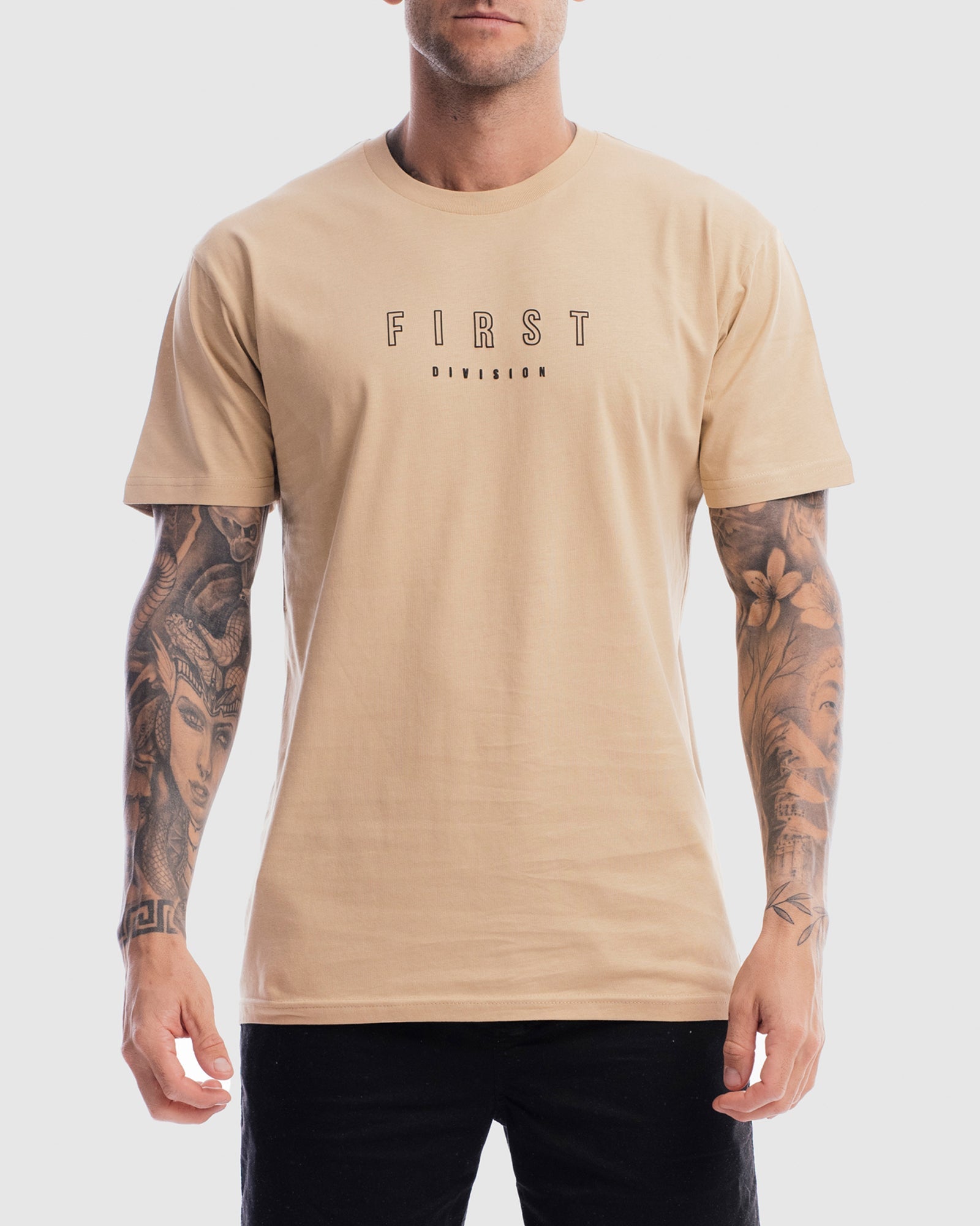 Mens First Rise Tee - Camel