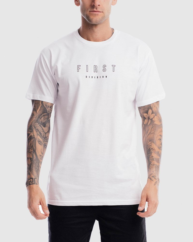Mens First Rise Tee - White