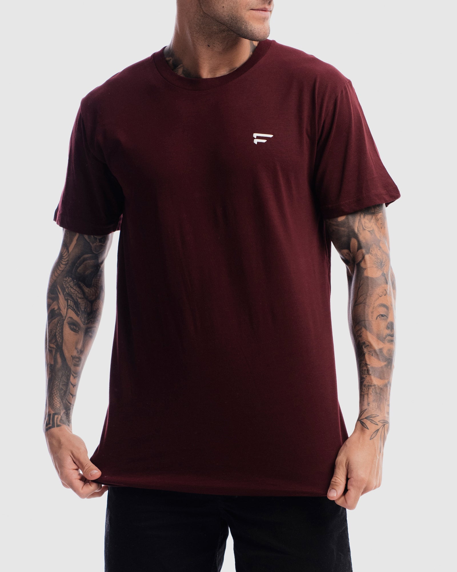 Mens Performance Crest Rise Tee - Ox