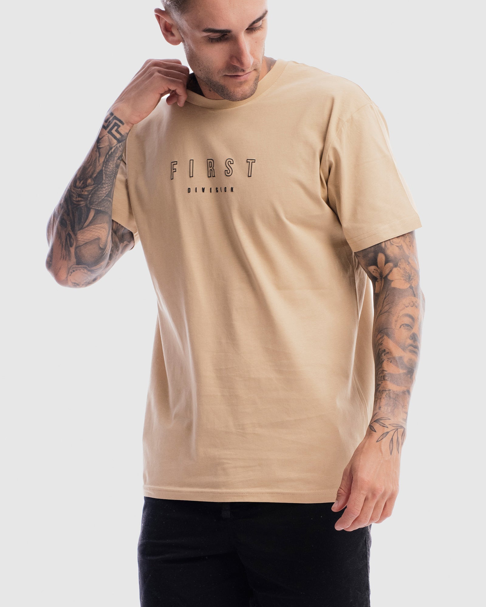 Mens First Rise Tee - Camel