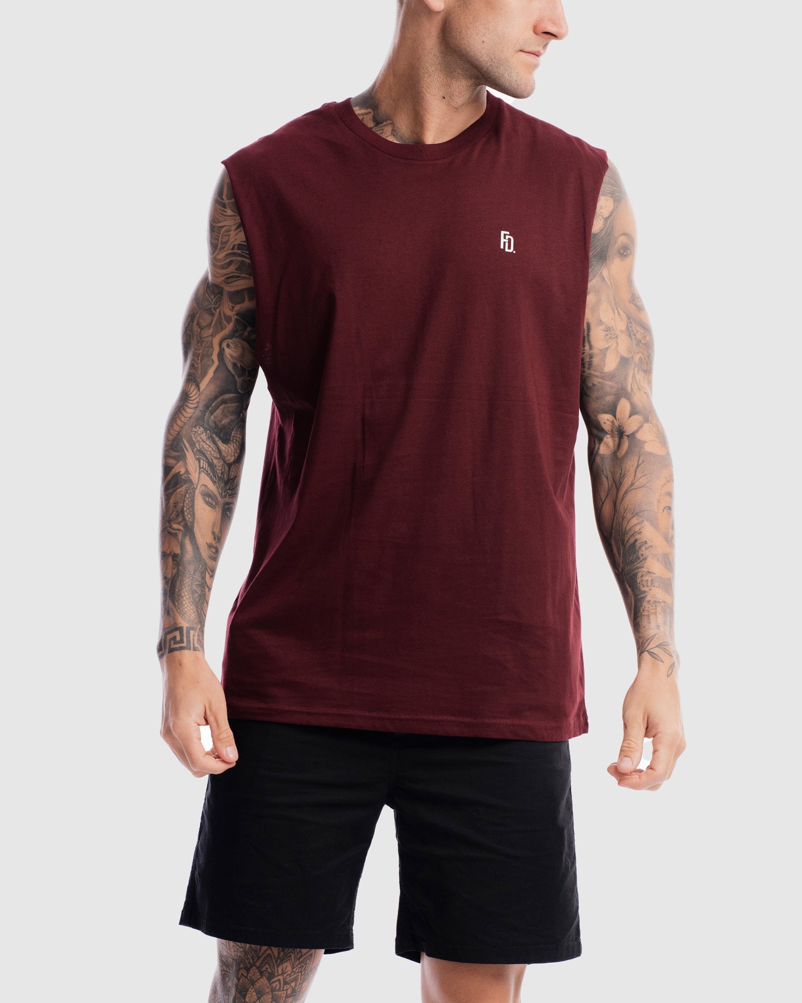 Mens Contract Rise Tank - Ox