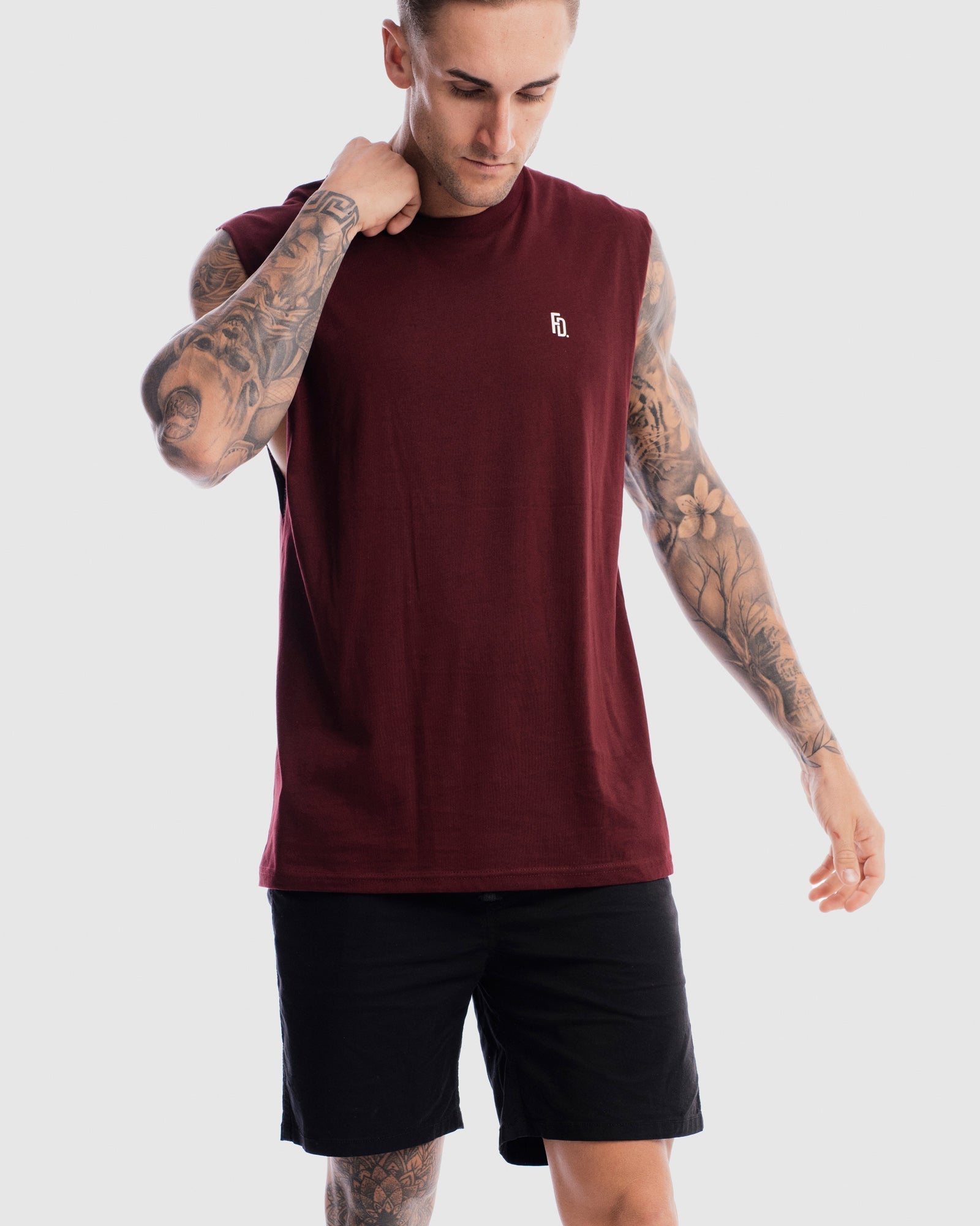 Mens Contract Rise Tank - Ox