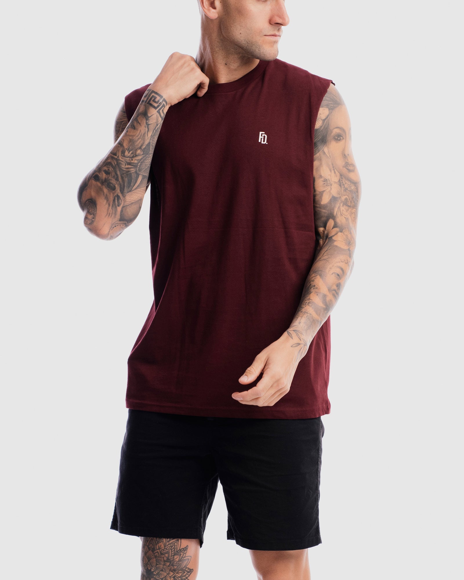 Mens Contract Rise Tank - Ox