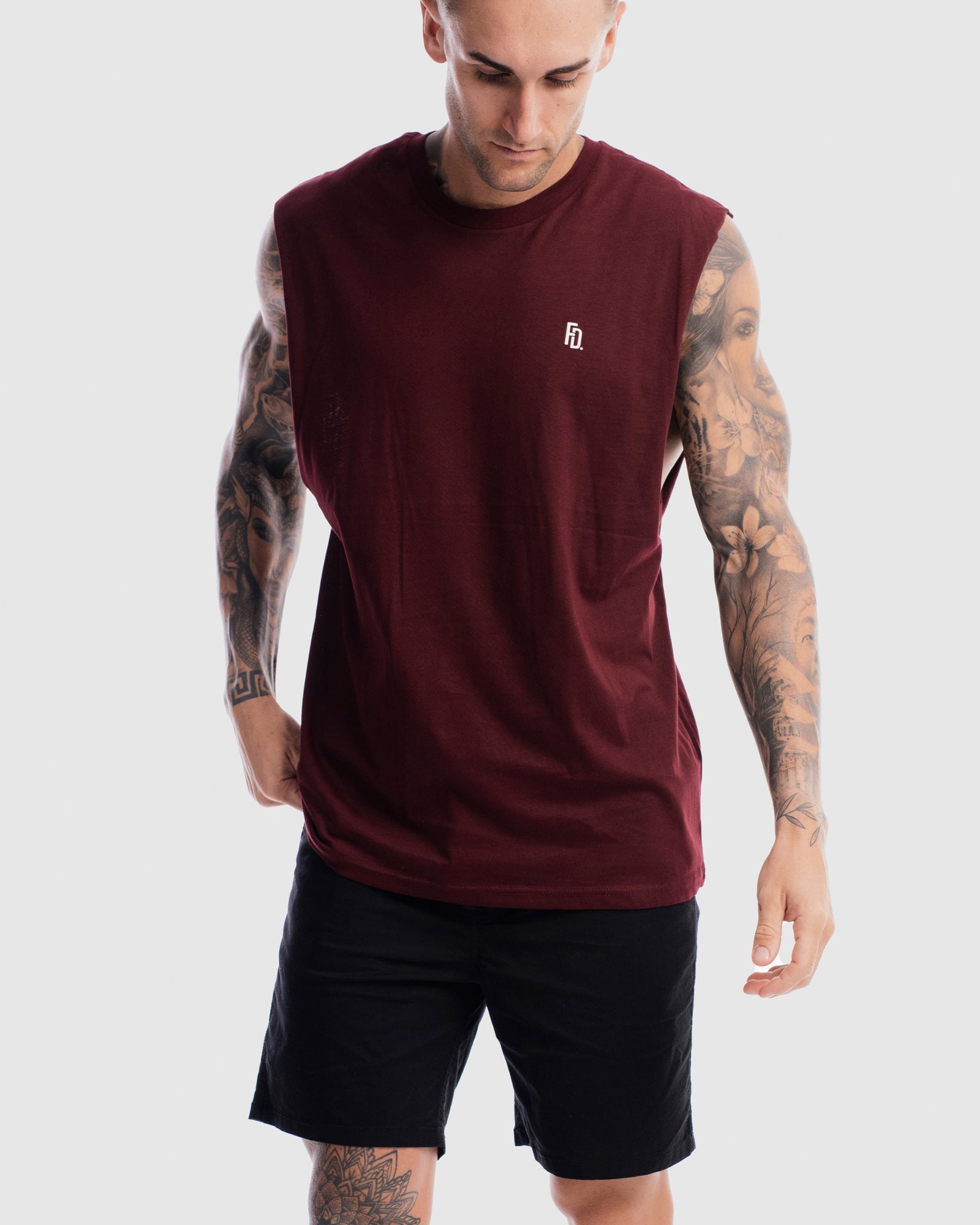 Mens Contract Rise Tank - Ox