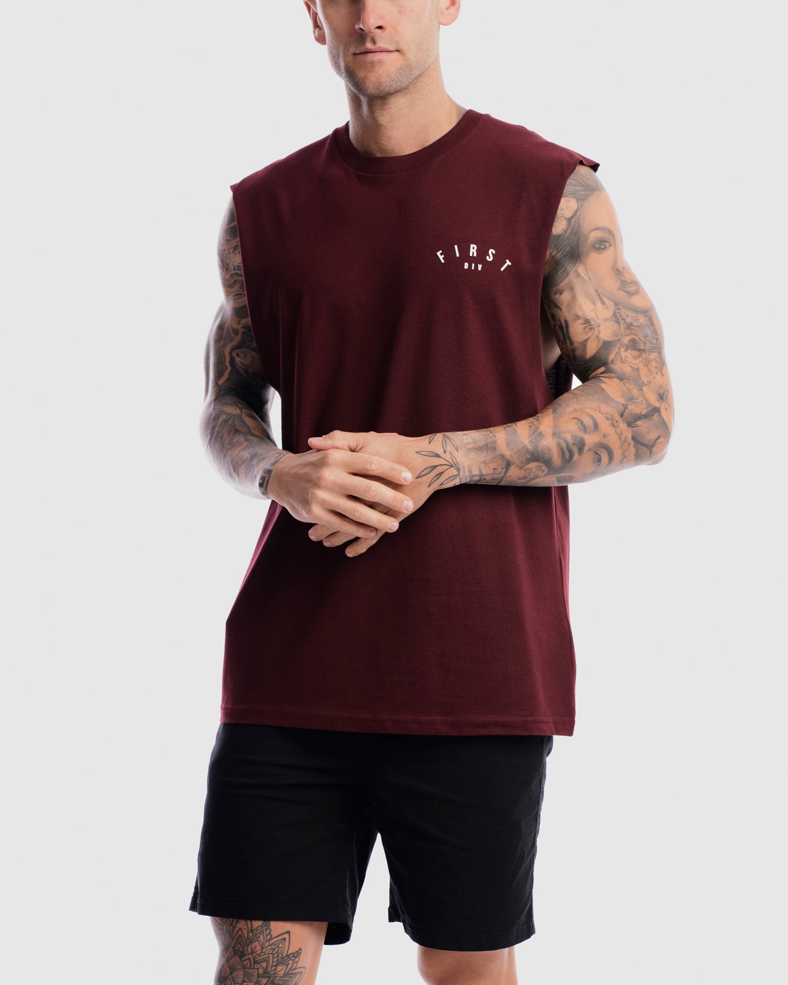 Mens Core Crest Tank - Ox