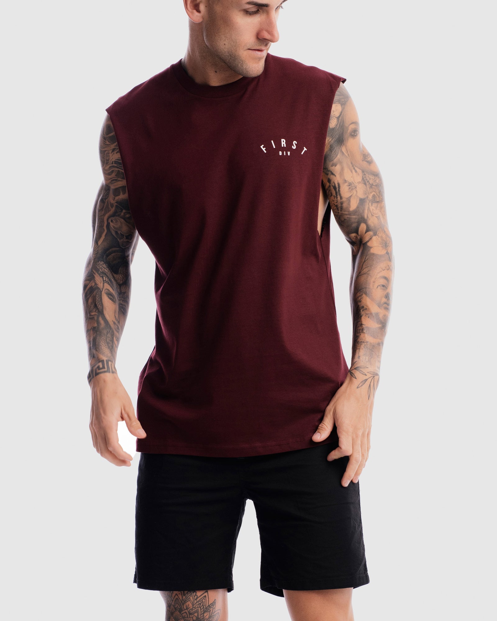 Mens Core Crest Tank - Ox