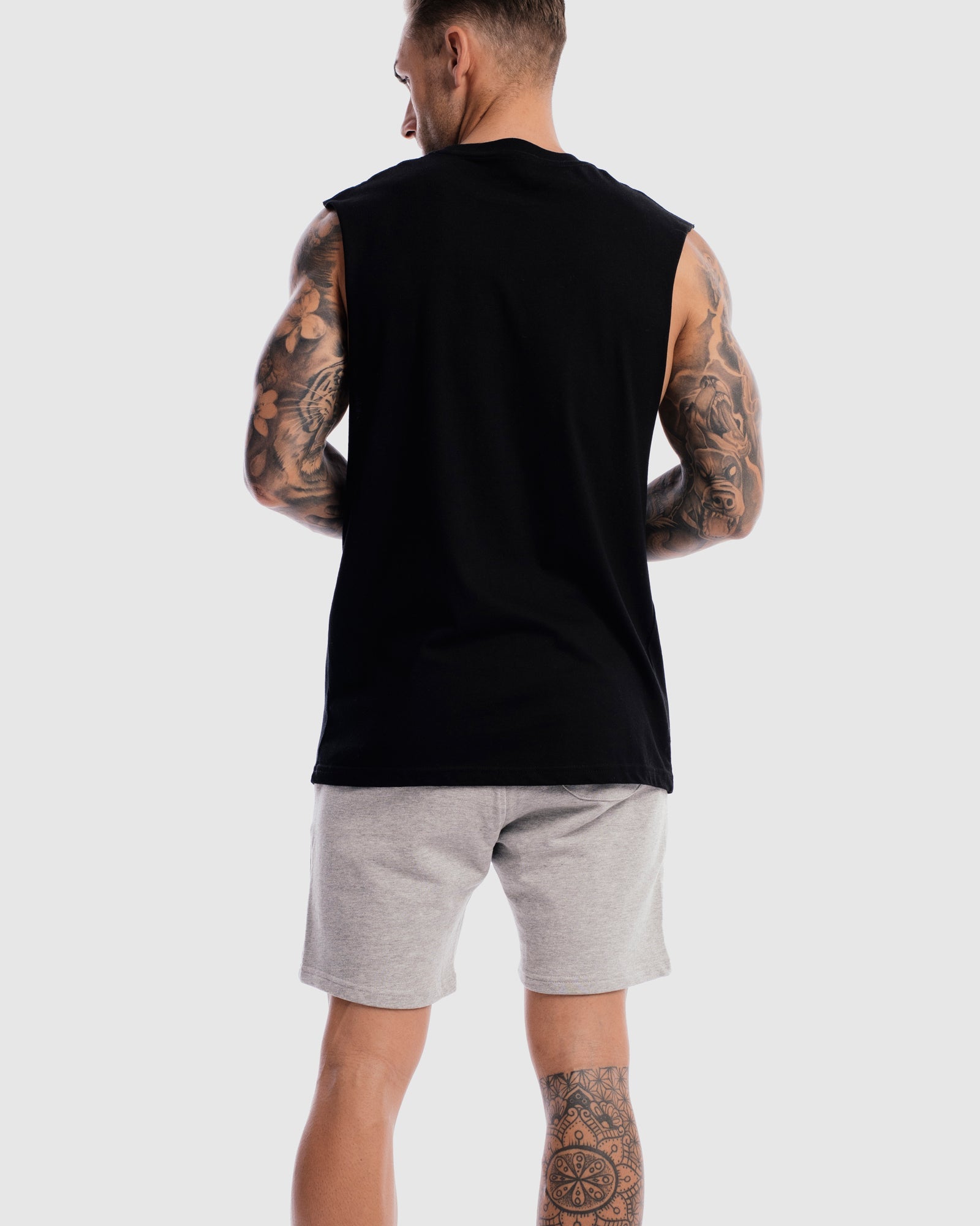 Mens Core Logo Tank - Black