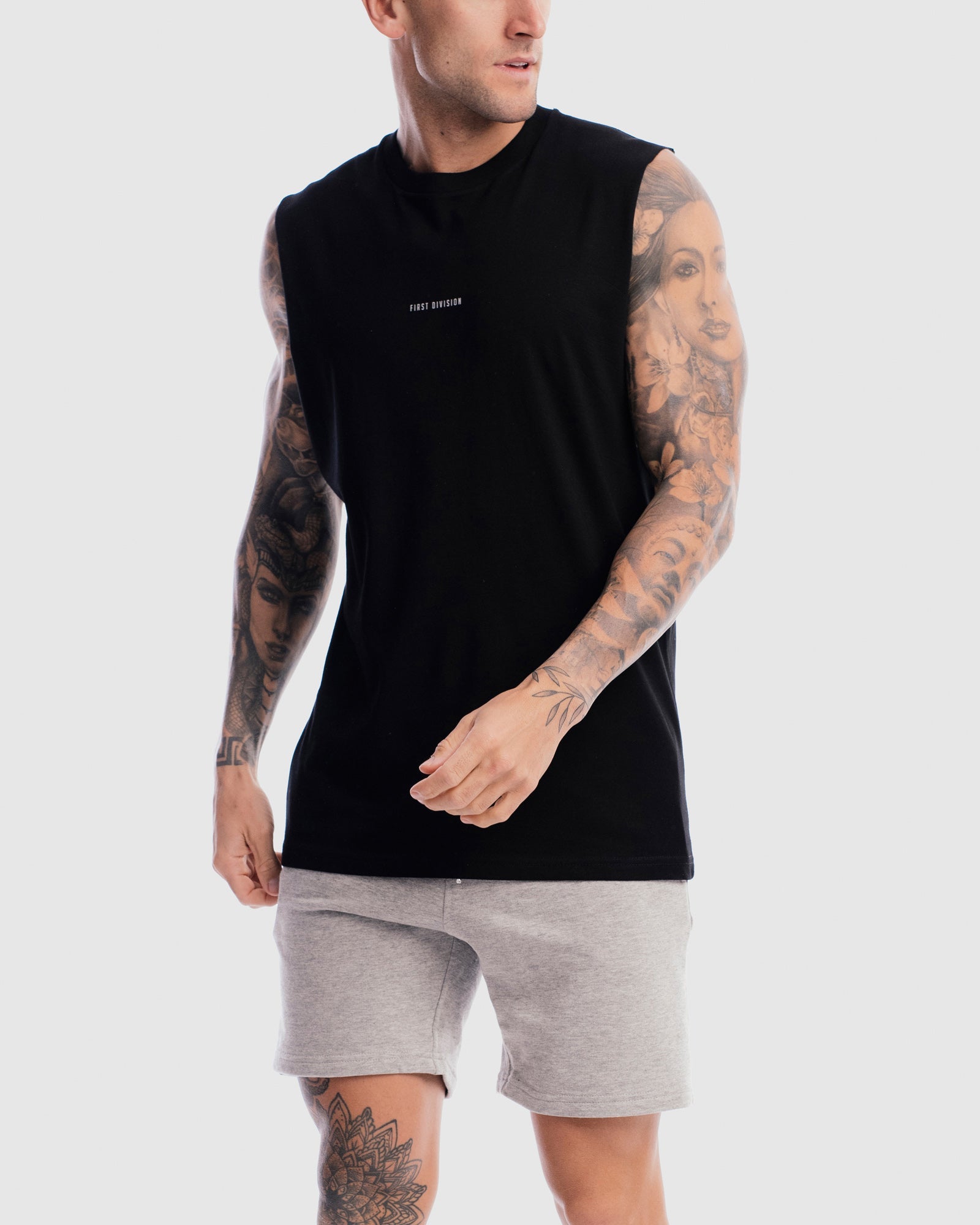 Mens Division Tank - Black