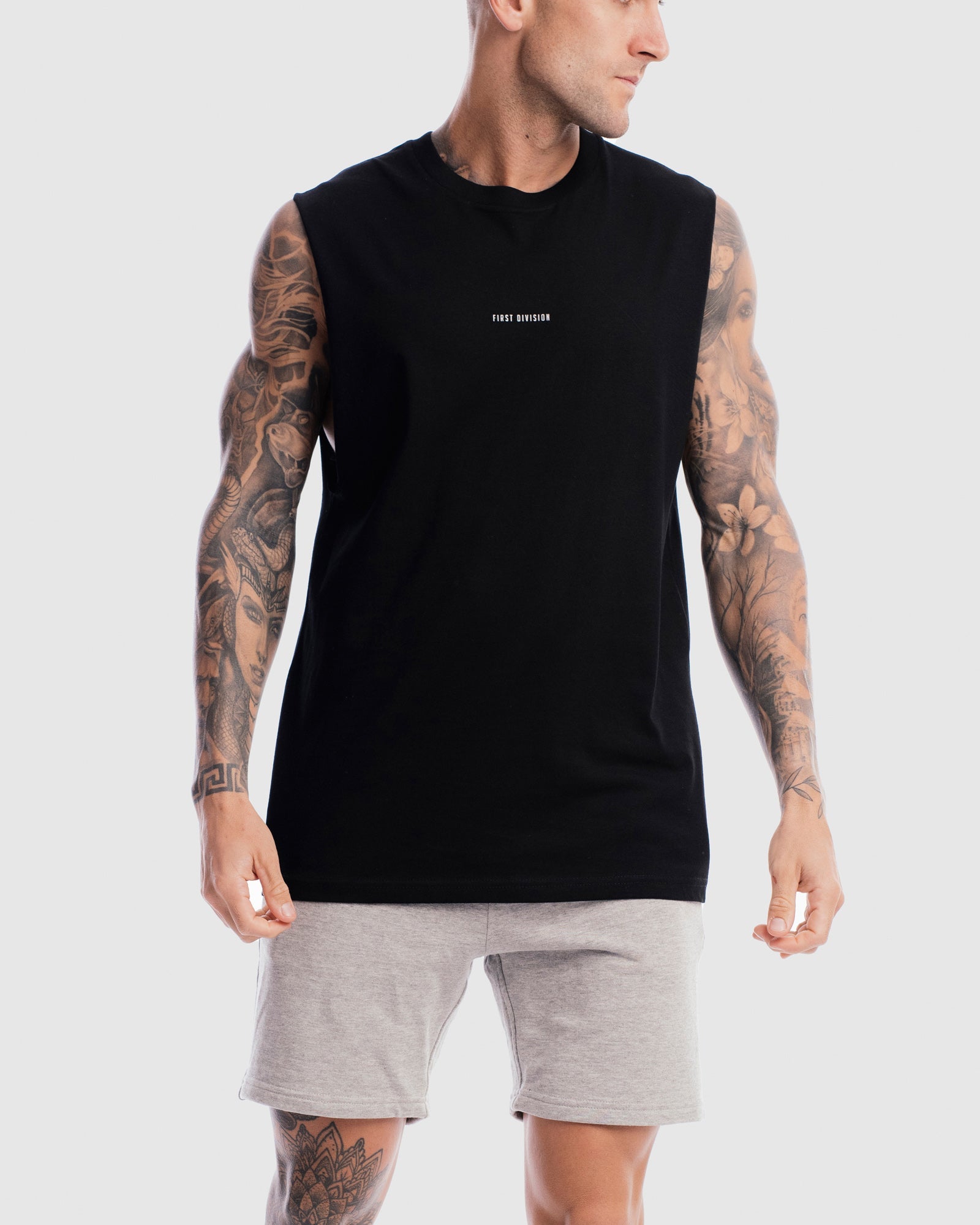 Mens Division Tank - Black