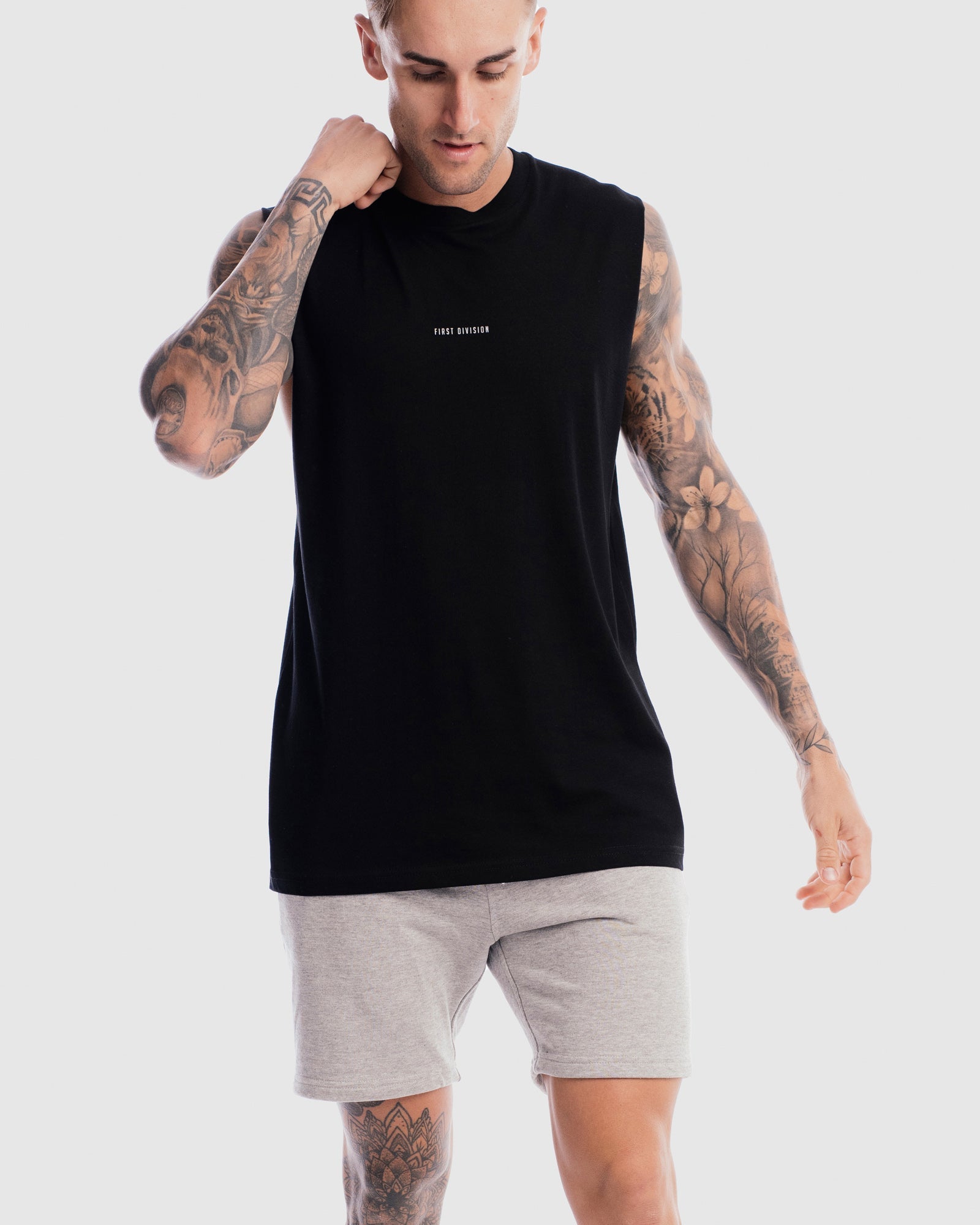 Mens Division Tank - Black