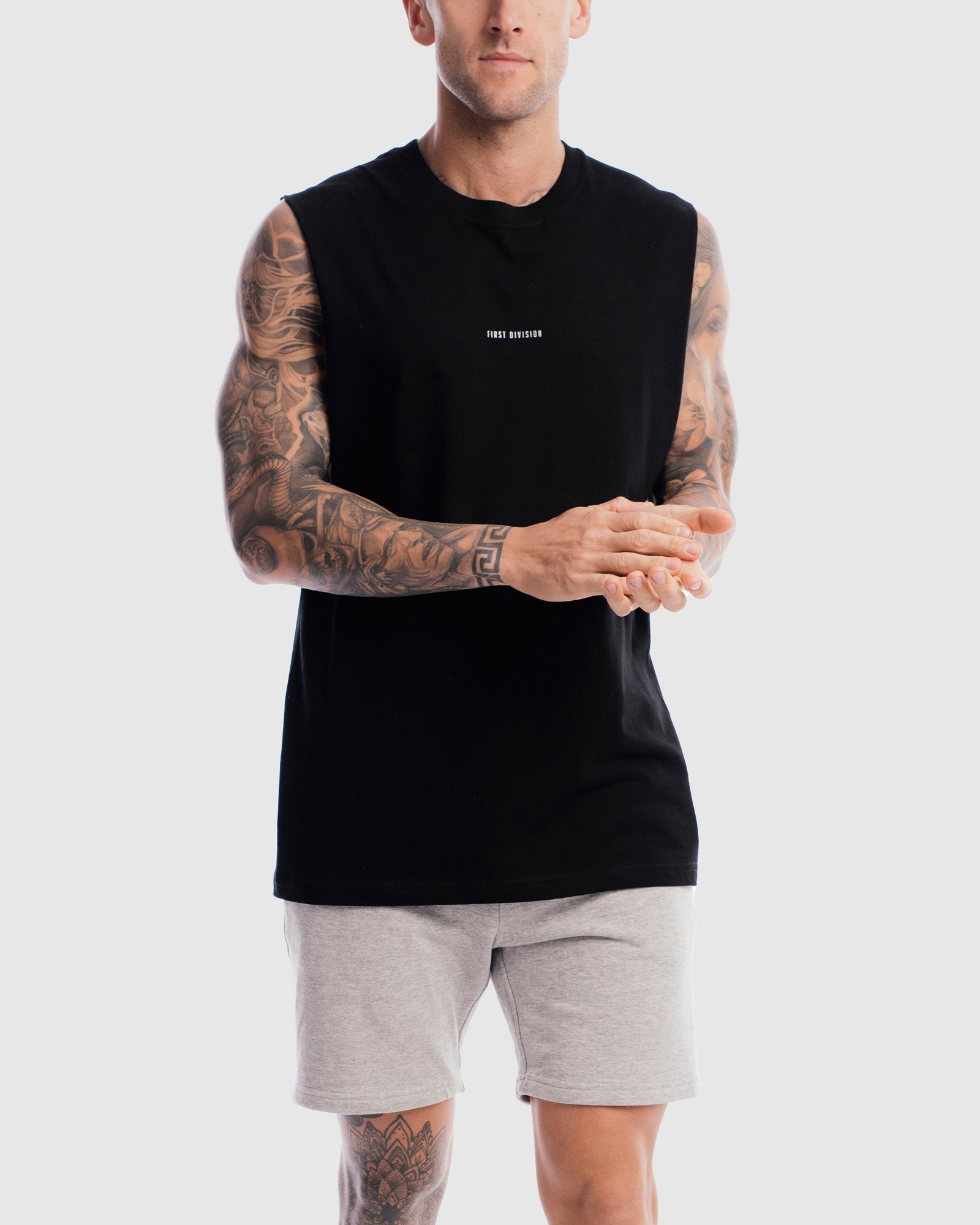 Mens Division Tank - Black