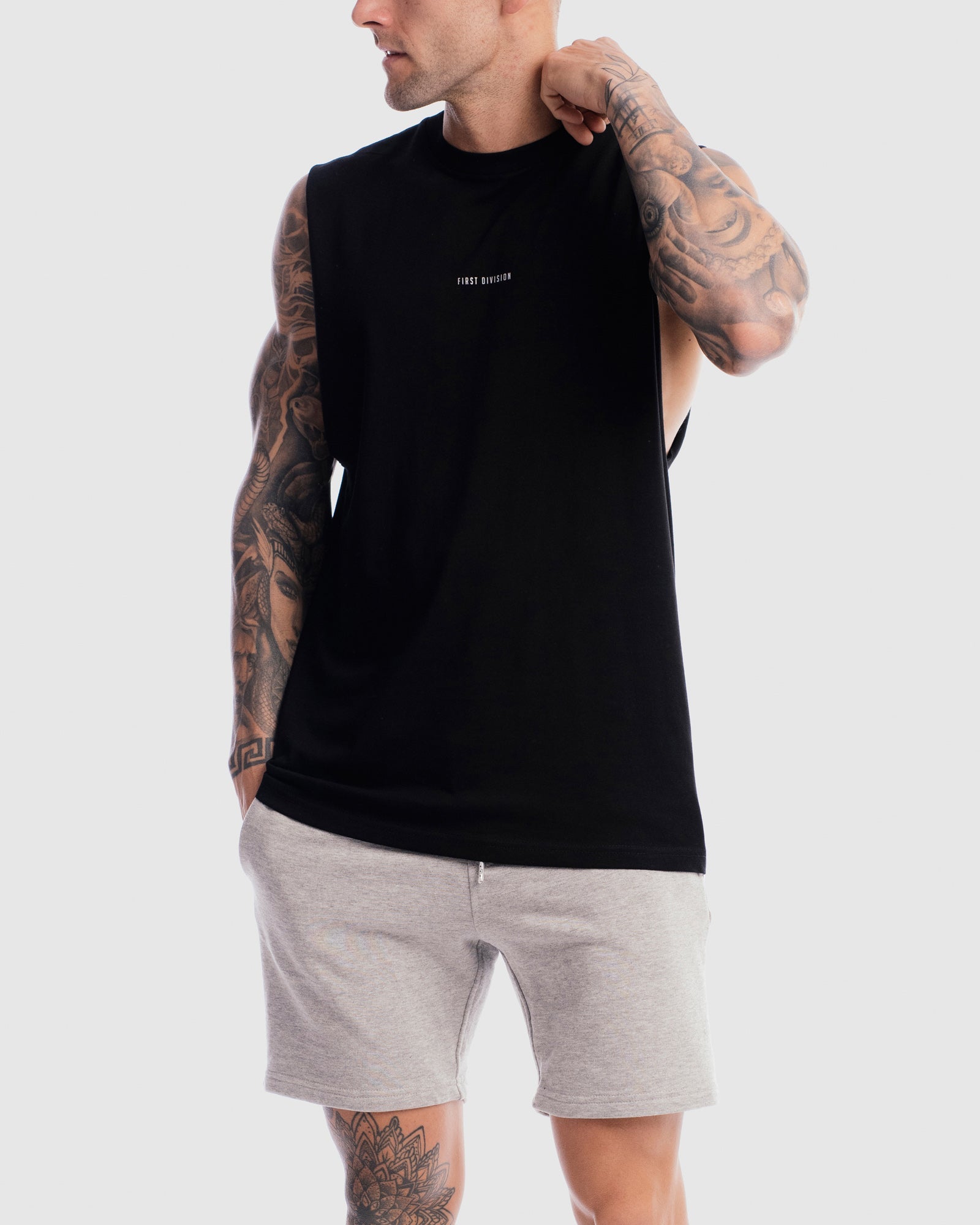 Mens Division Tank - Black
