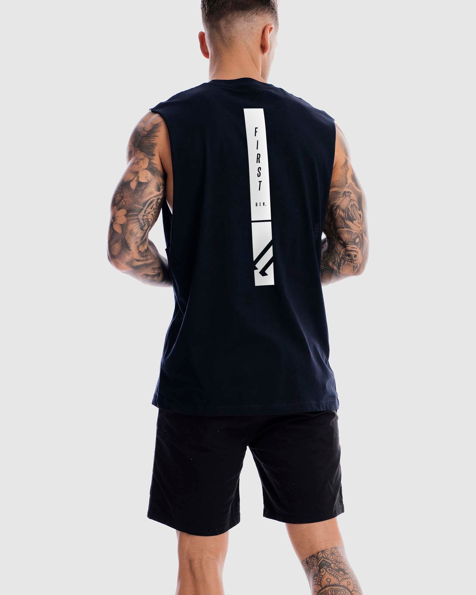 Mens Midfield Tank - Ink