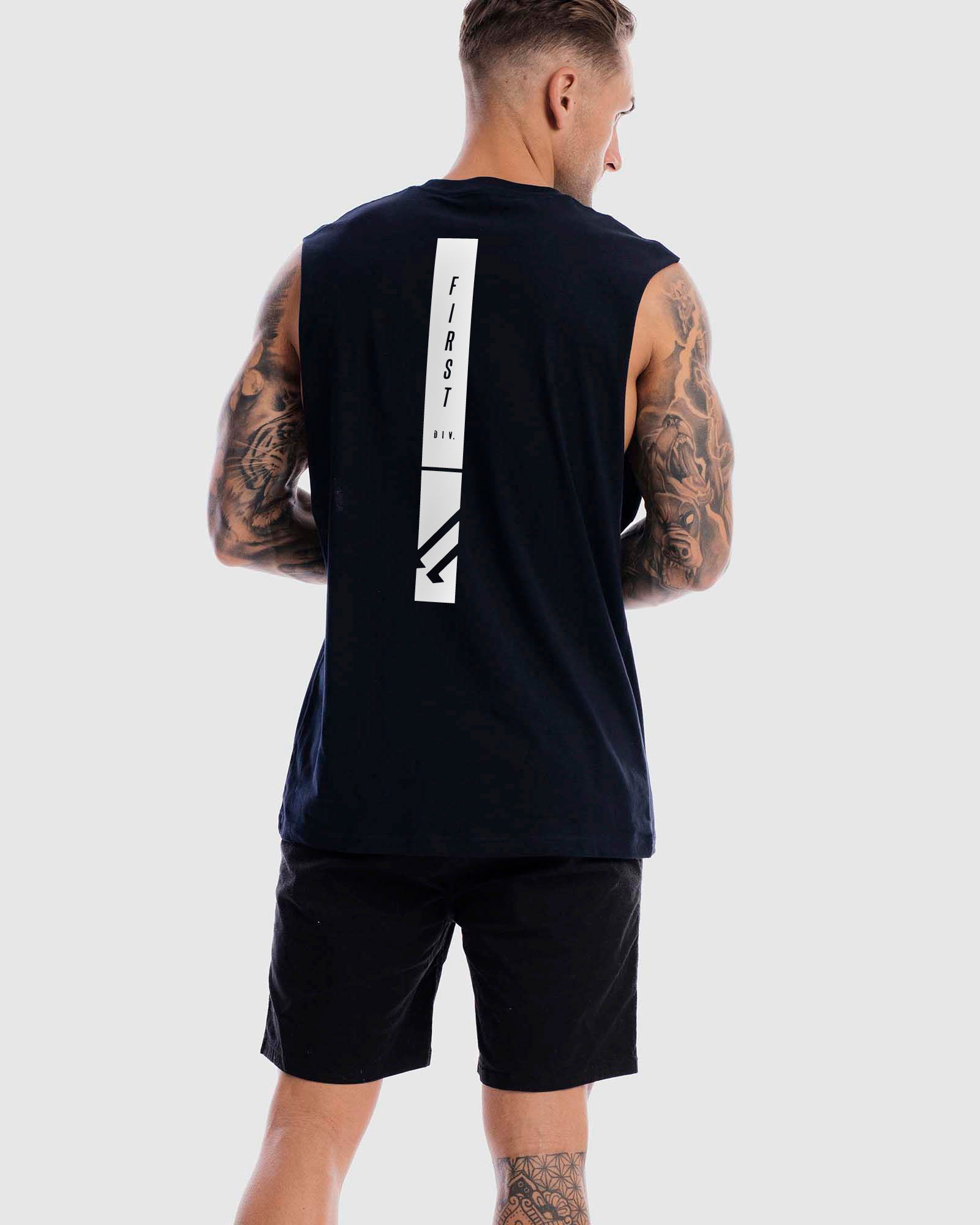 Mens Midfield Tank - Ink