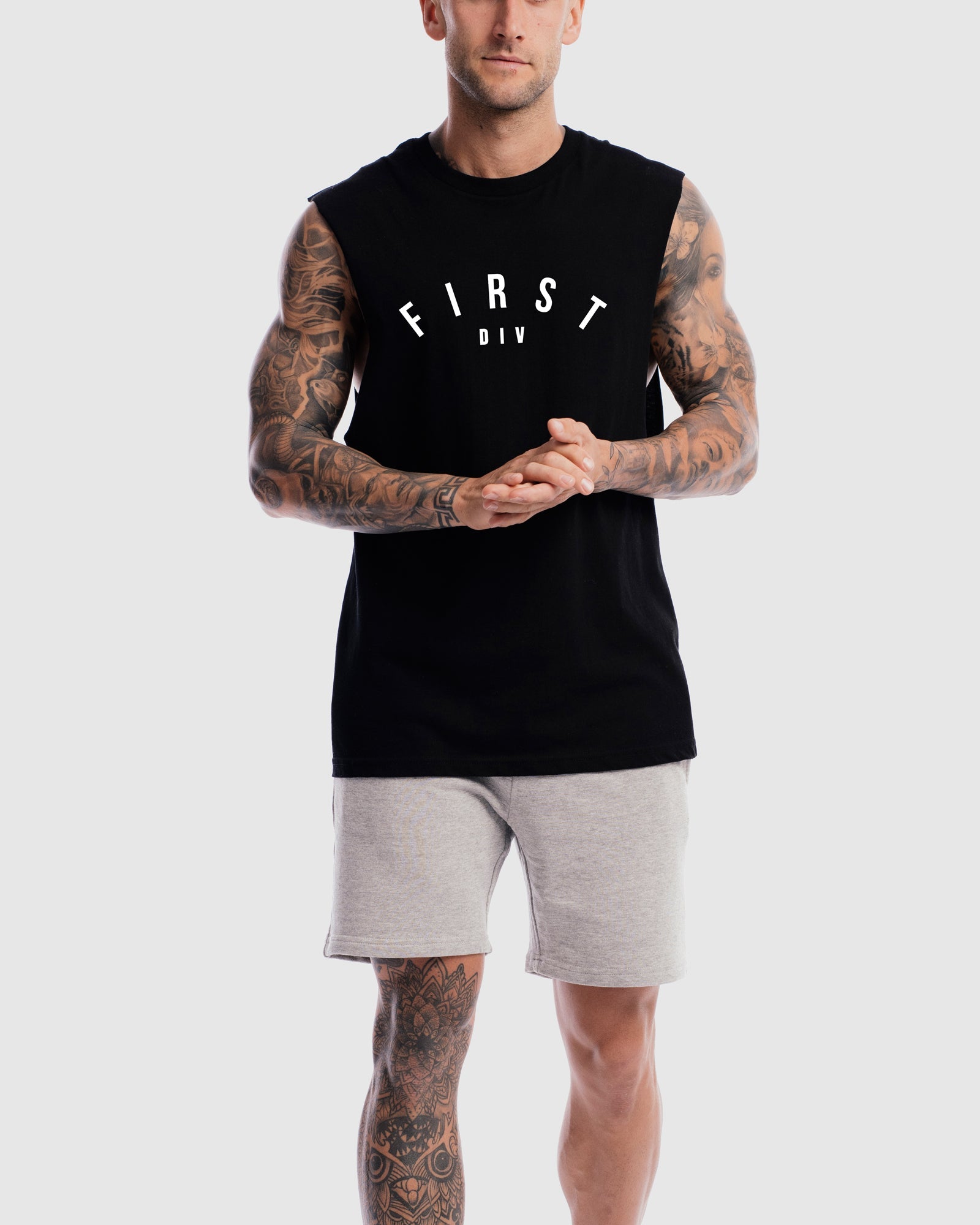 Mens Core Logo Tank - Black