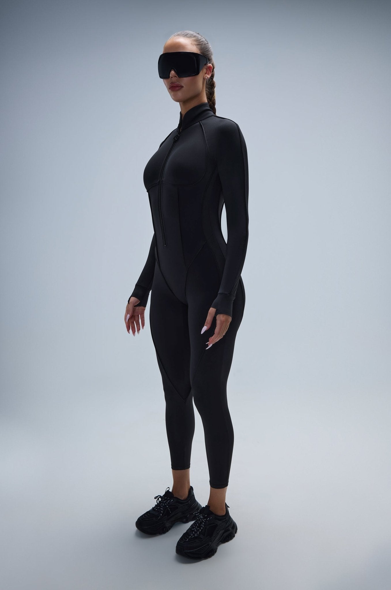 FLOWLUX™ Contour Jumpsuit - Black