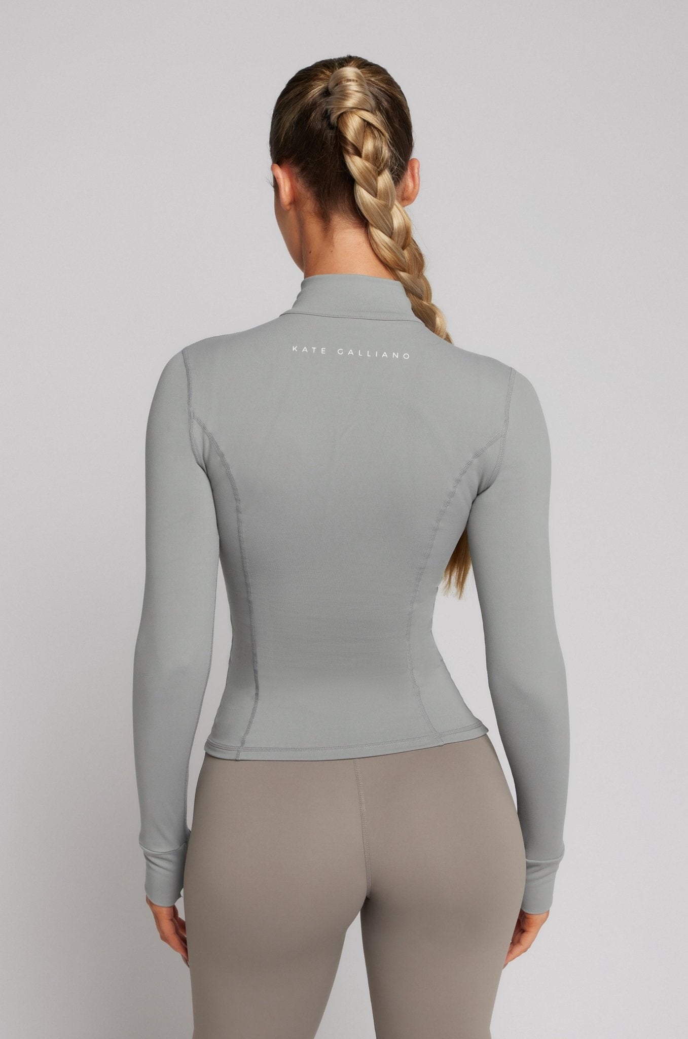 Zip Jacket - Light Grey