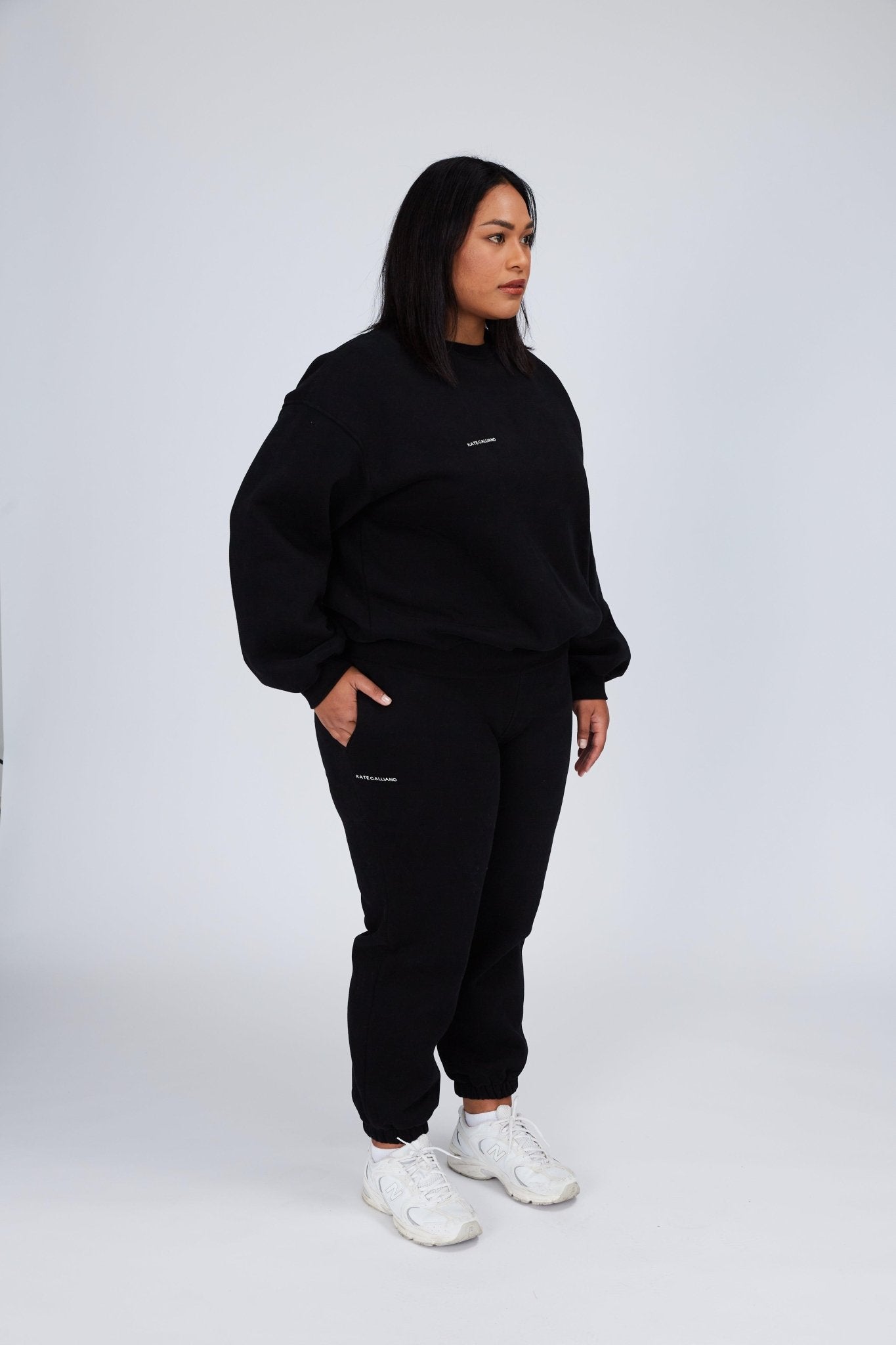 Cotton Jumper - Black