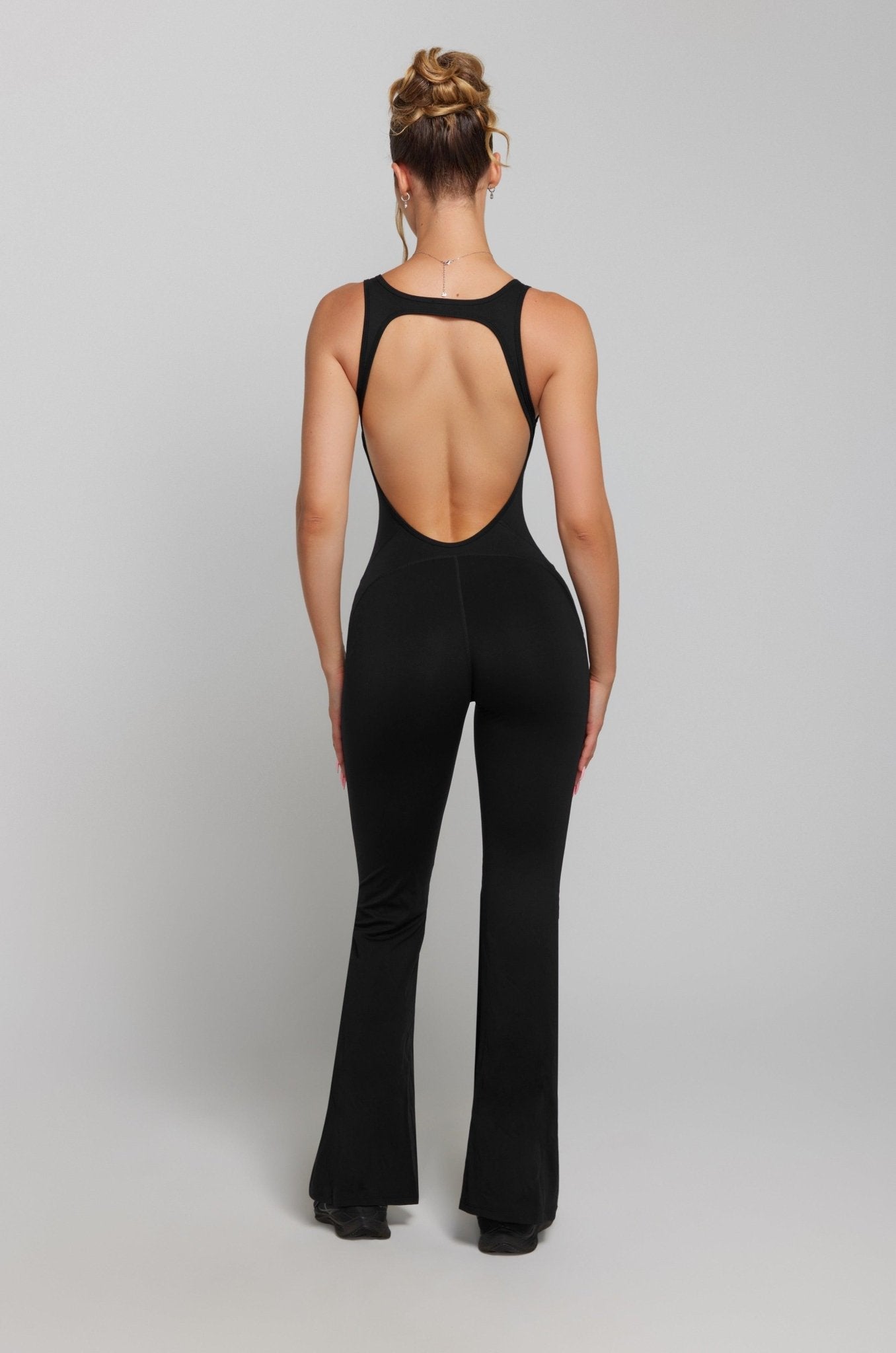 Flared Jumpsuit - Black