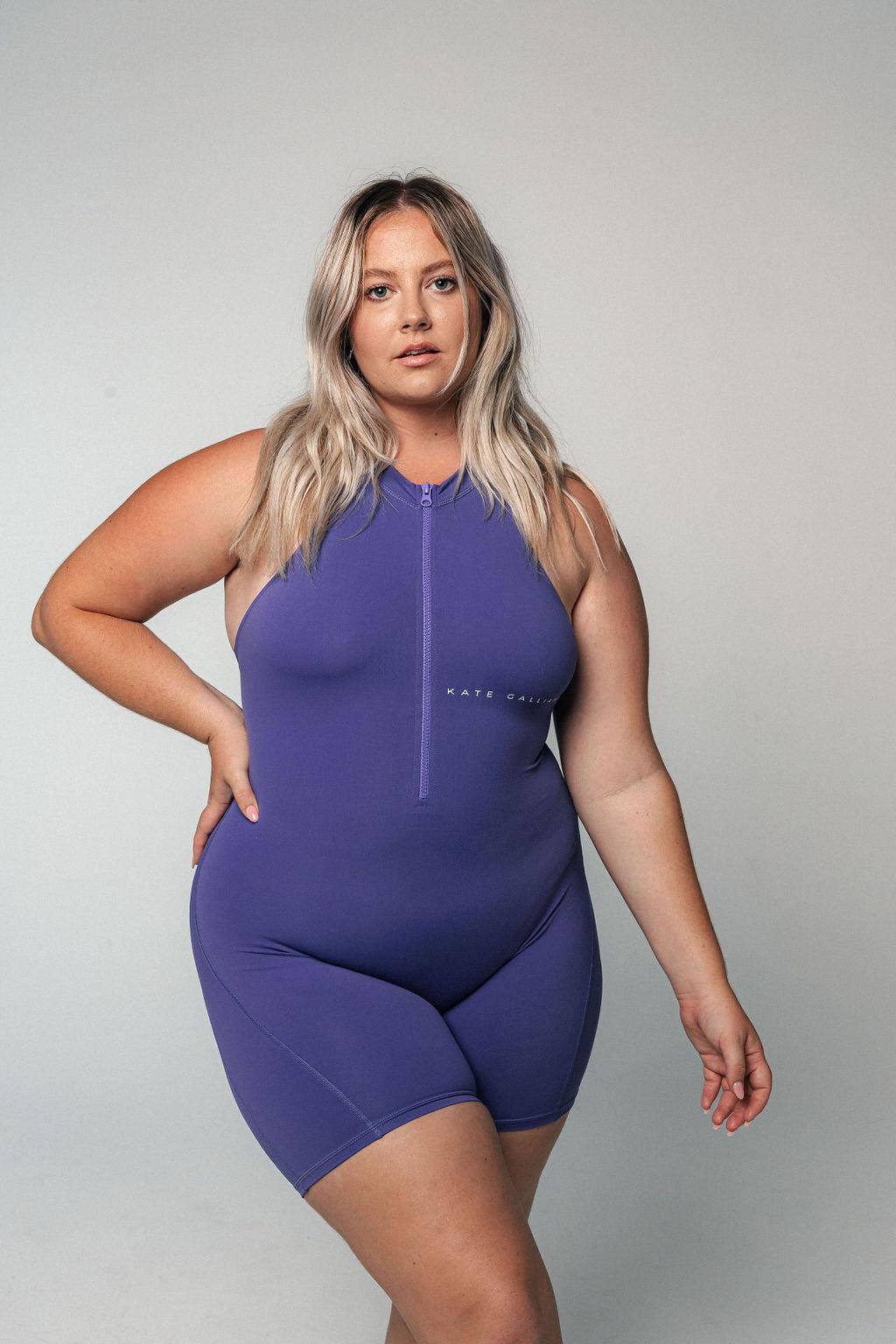 KG Romper - Purple Grape