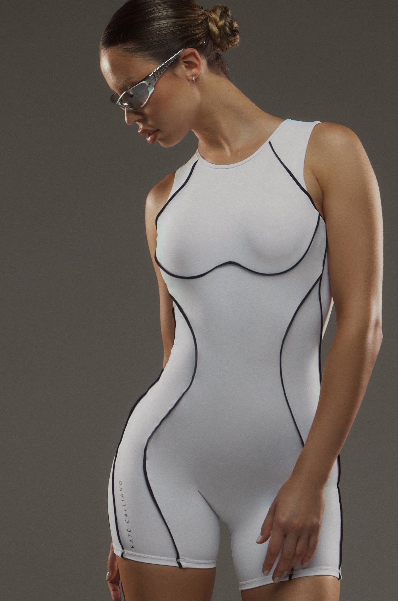 Neo Form Sculpt Romper - White